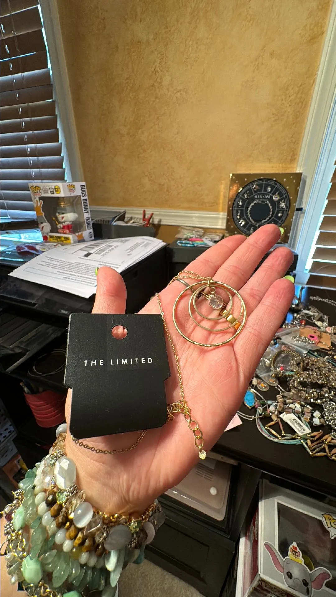 Product image for the limited gold necklace