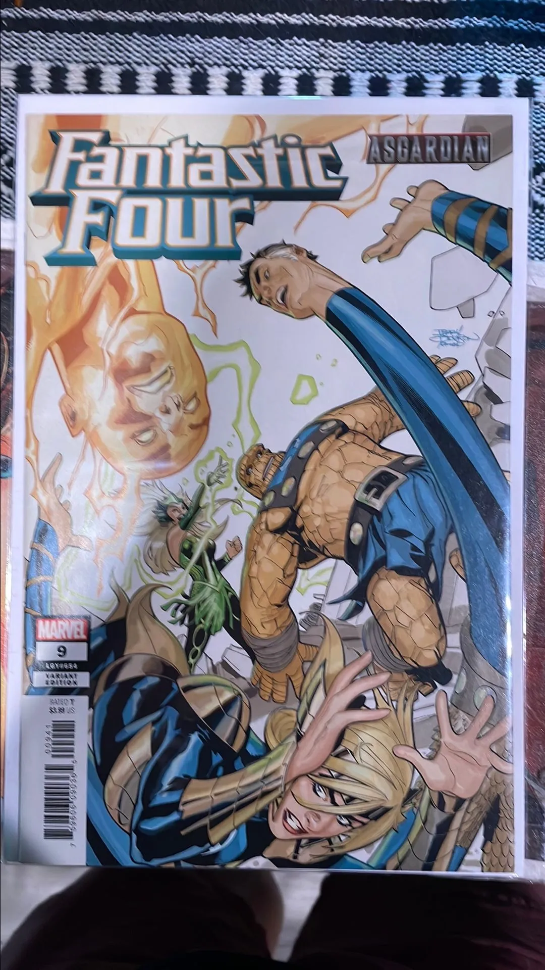 Product image for Fantastic Four, Vol. 6 issue 9D Variant Terry Dodson Asgardian Cover 9.8