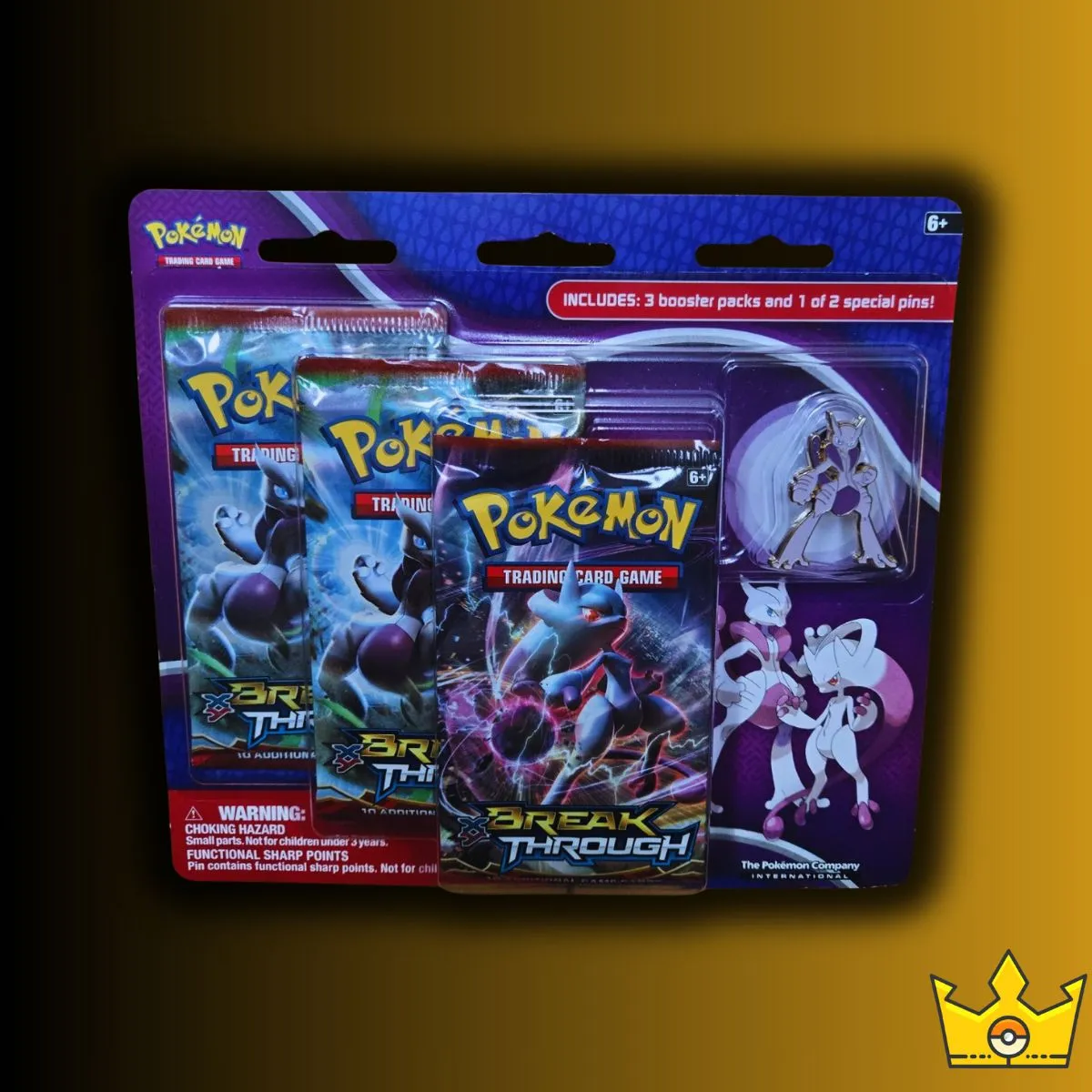 Product image for XY Breakthrough 3x Pack Vintage Blister