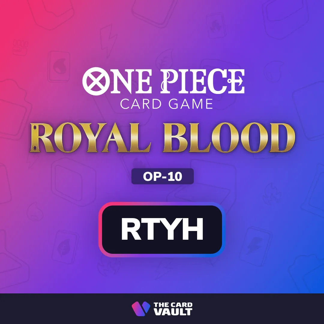Product image for 1.0) 1 x RTYH - One Piece TCG - Royal Blood (OP-10)