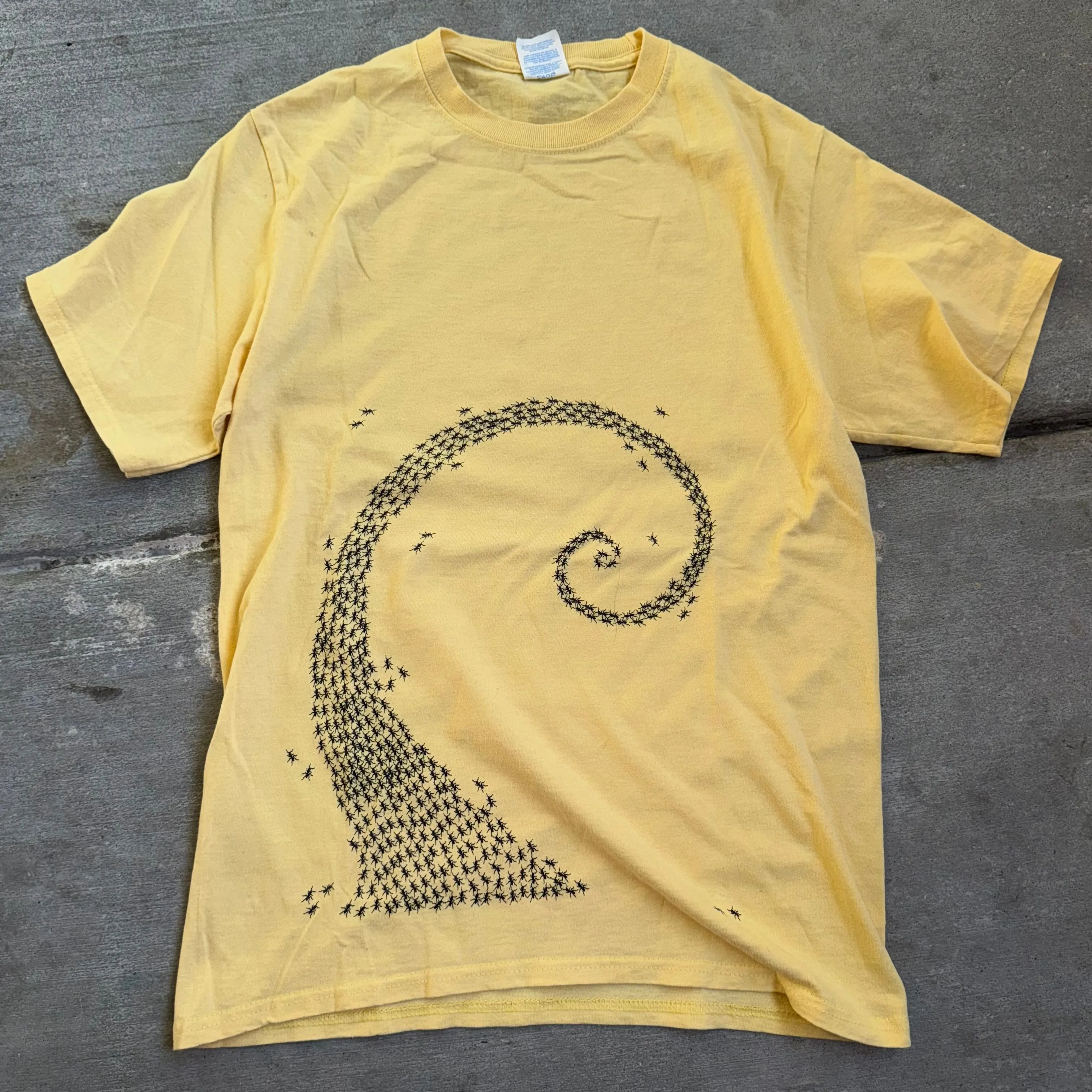 Product image for #275 Art Salvador Dali Y2K Ant Spiral Graphic T-Shirt