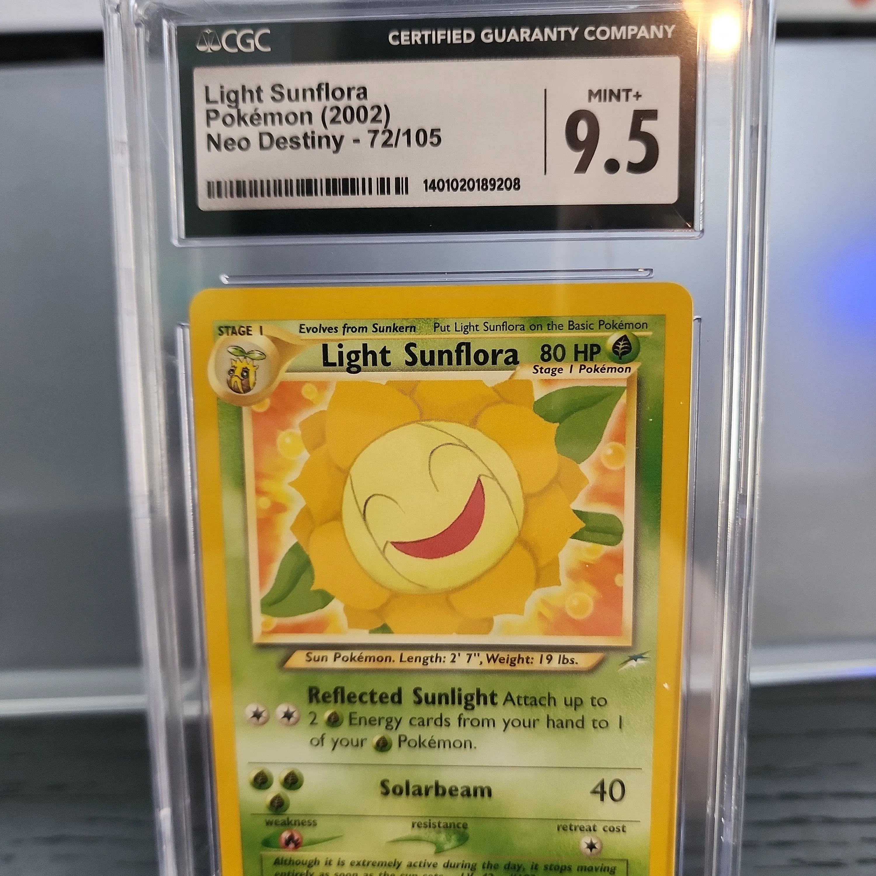 Product image for LIGHT SUNFLORA NEO DESTINY CGC 9.5