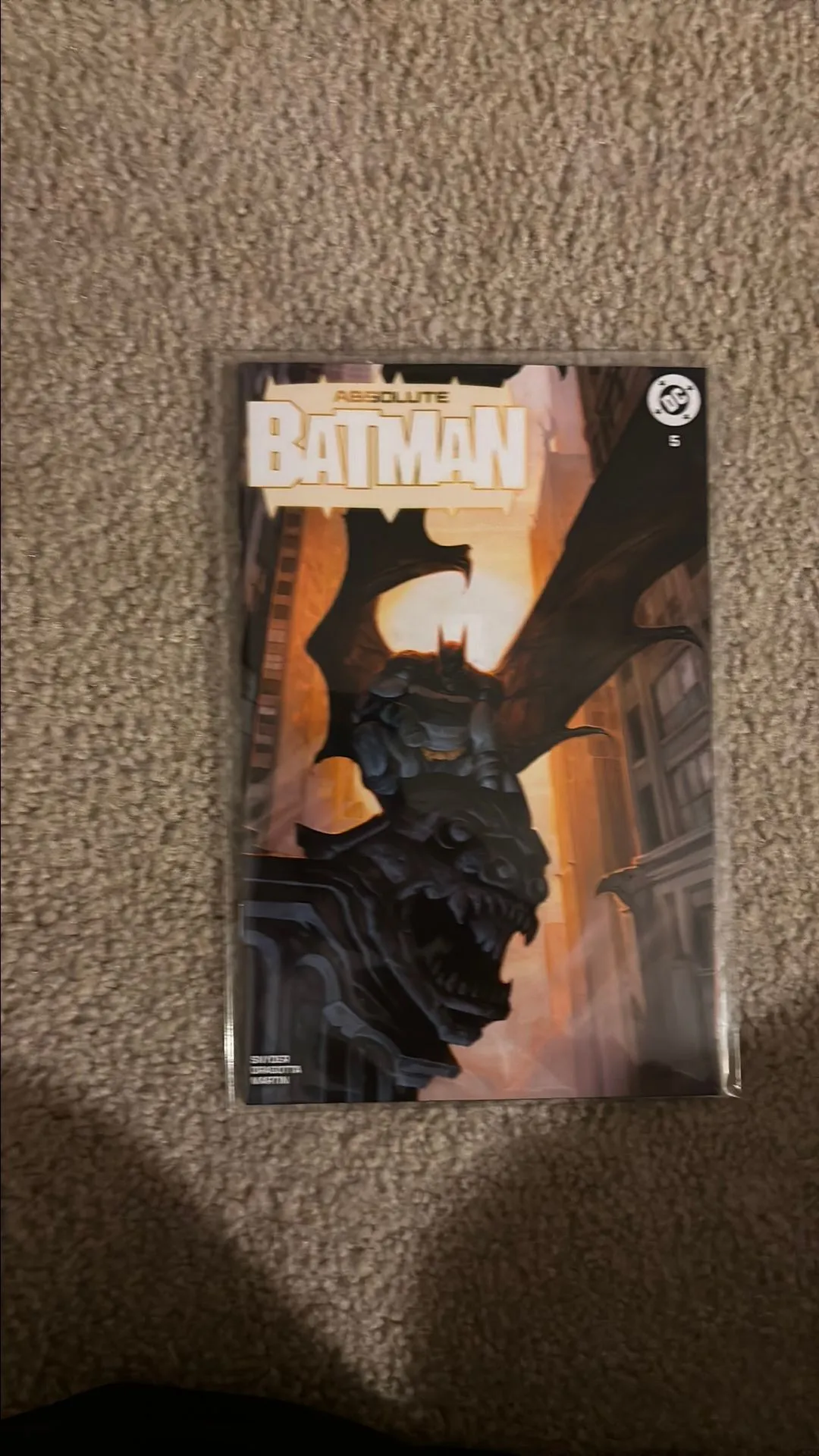 Product image for Absolute Batman #5 E.M Gist Trinity Comics Exclusive Variant LTD /600 IN HAND