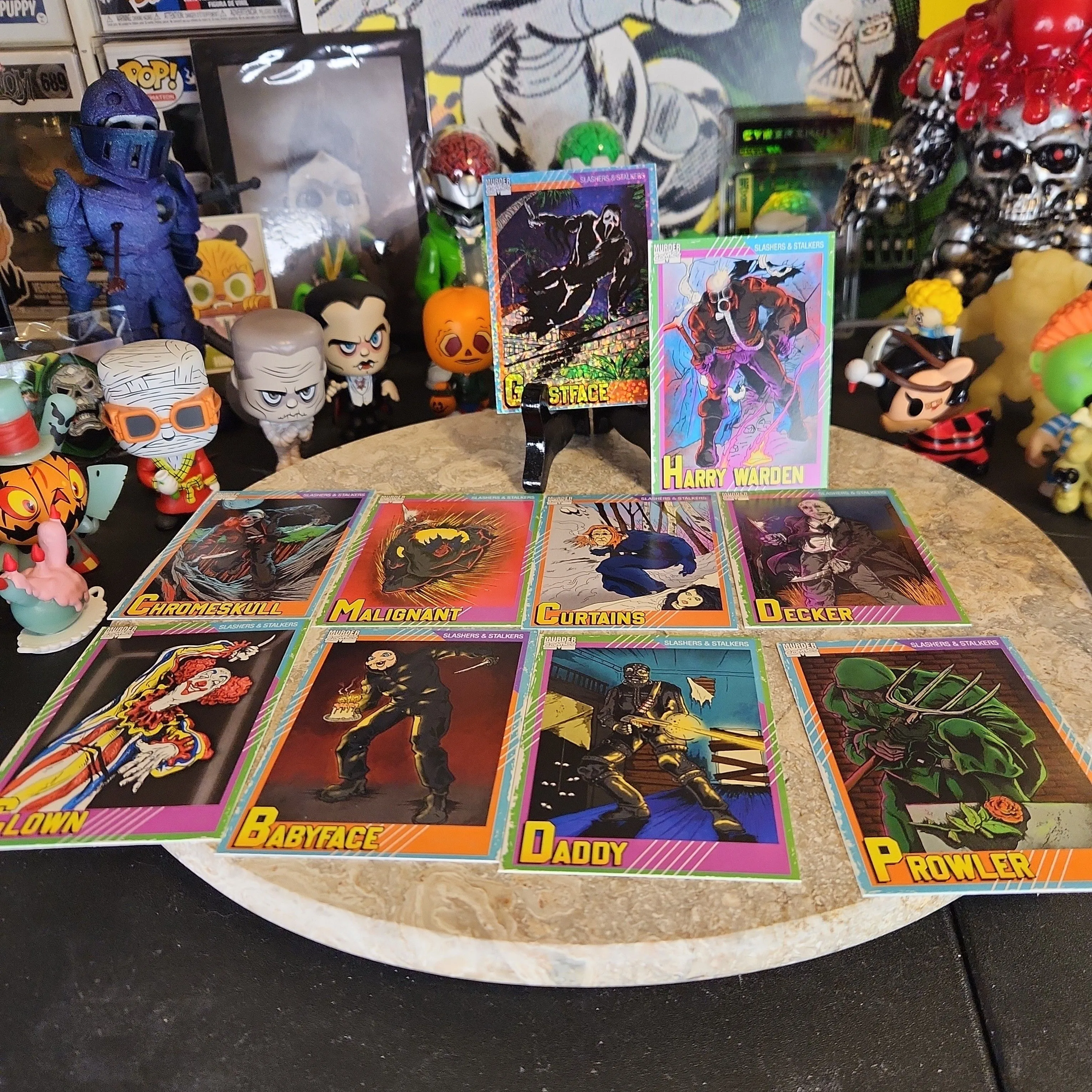 Product image for Horror - Murder Comics Trading Cards: Series 3 Slashers and Stalkers