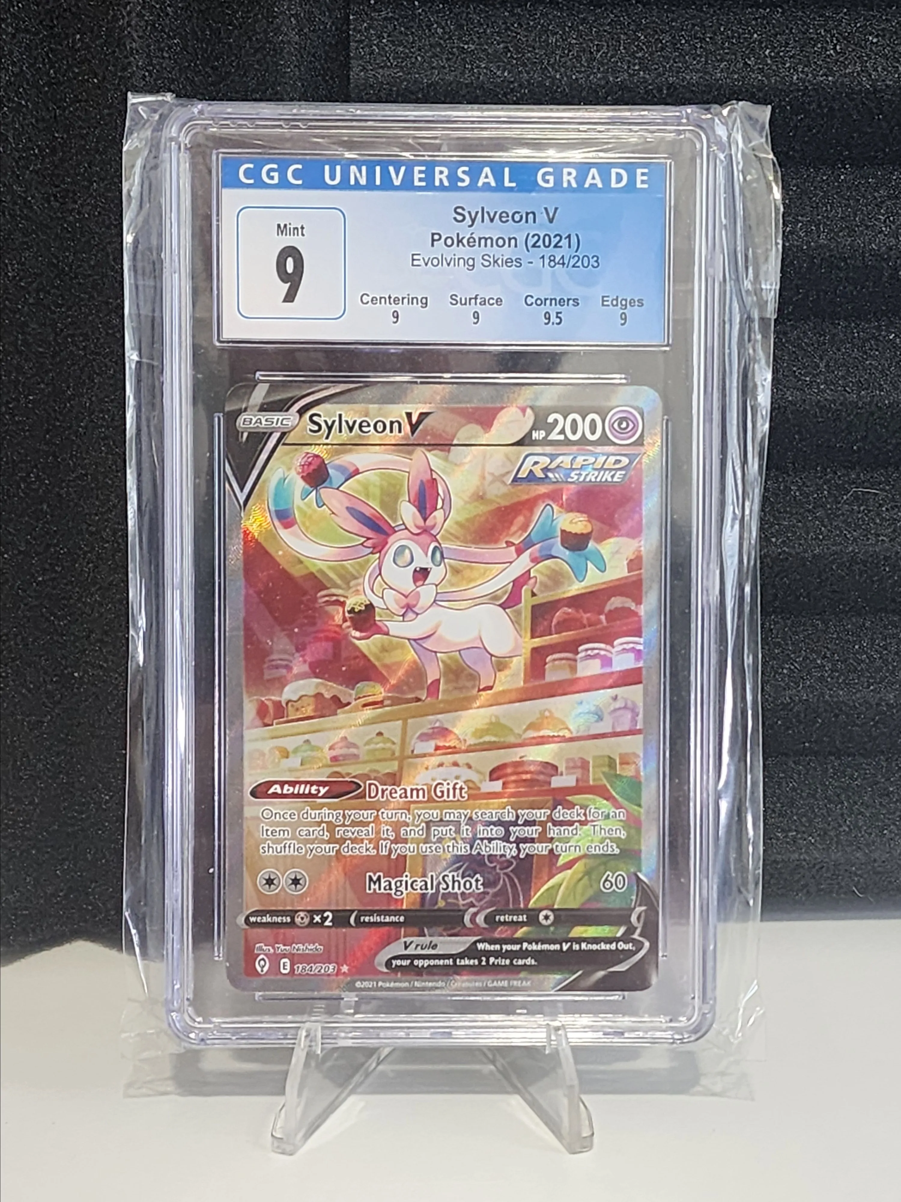 baseball card condition grades SOLD] Pokemon TCG Graded Card: 2024 Sylveon Ex Japanese #212 TAG[X] 1 –  Vancity CJ Trading Cards main image 1