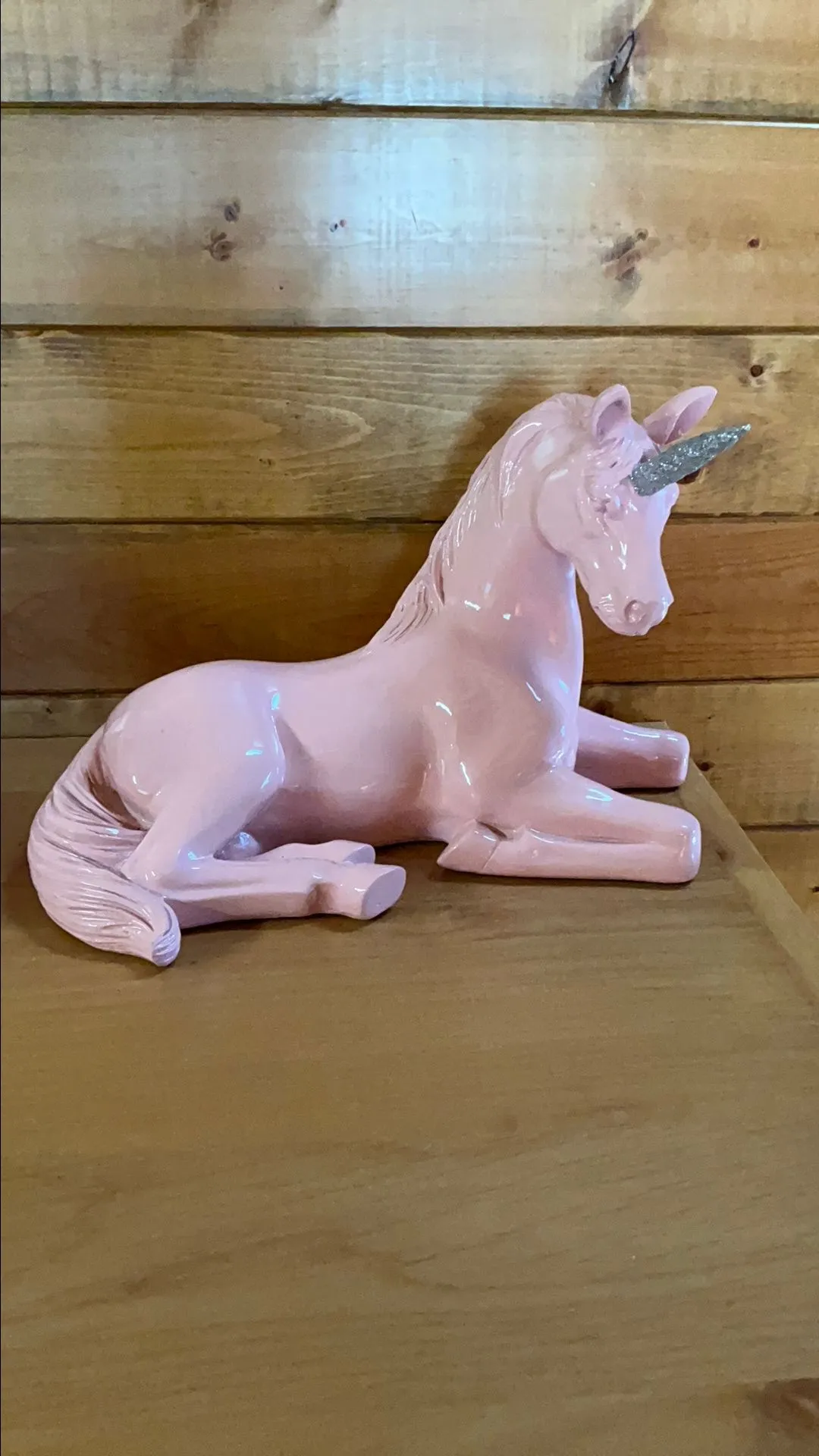 Product image for 38. 11" Pink Unicorn