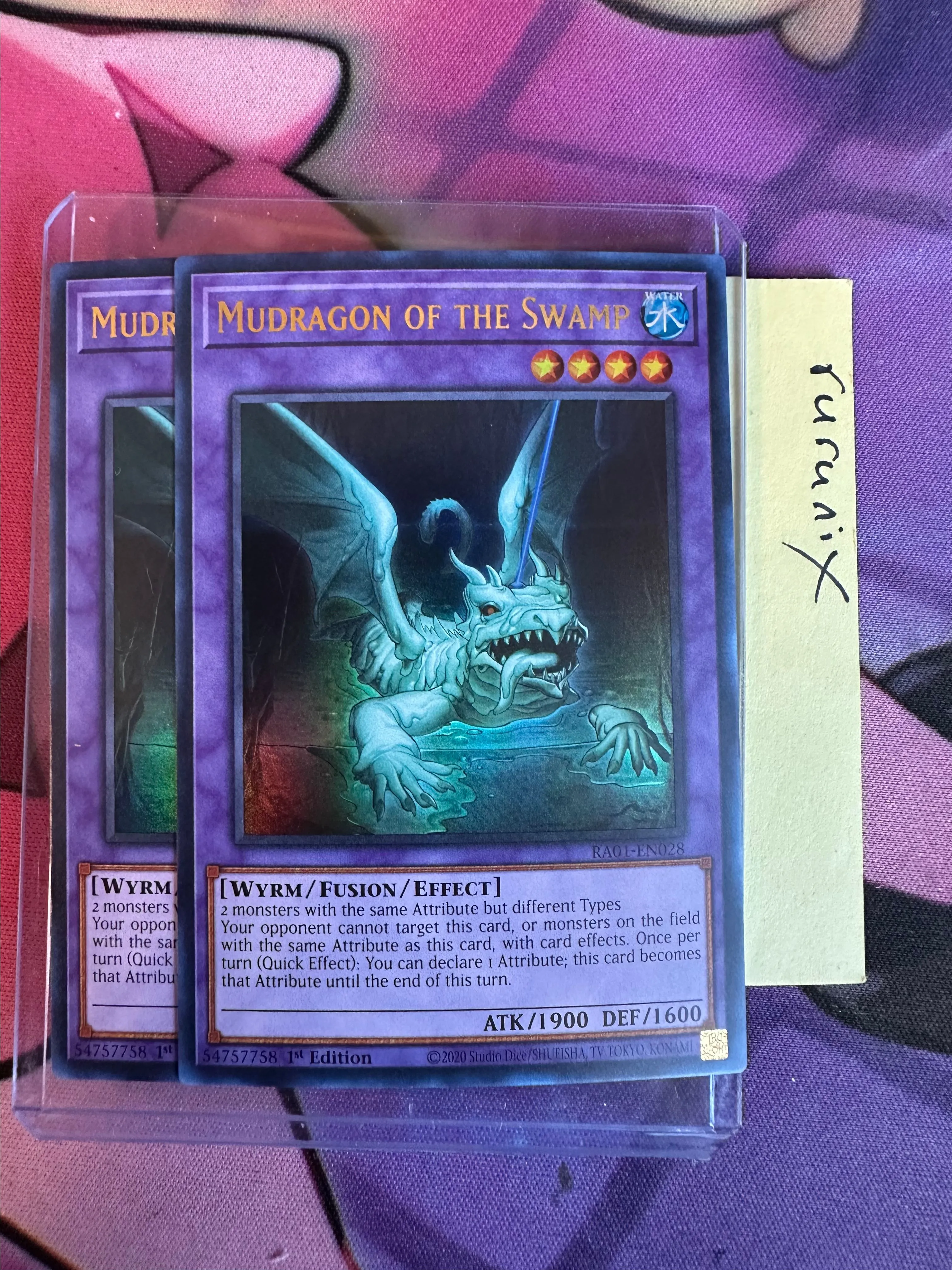 Yugioh! Mudragon Of The Swamp Ra01-en028 Secret | Meses Sin Interés