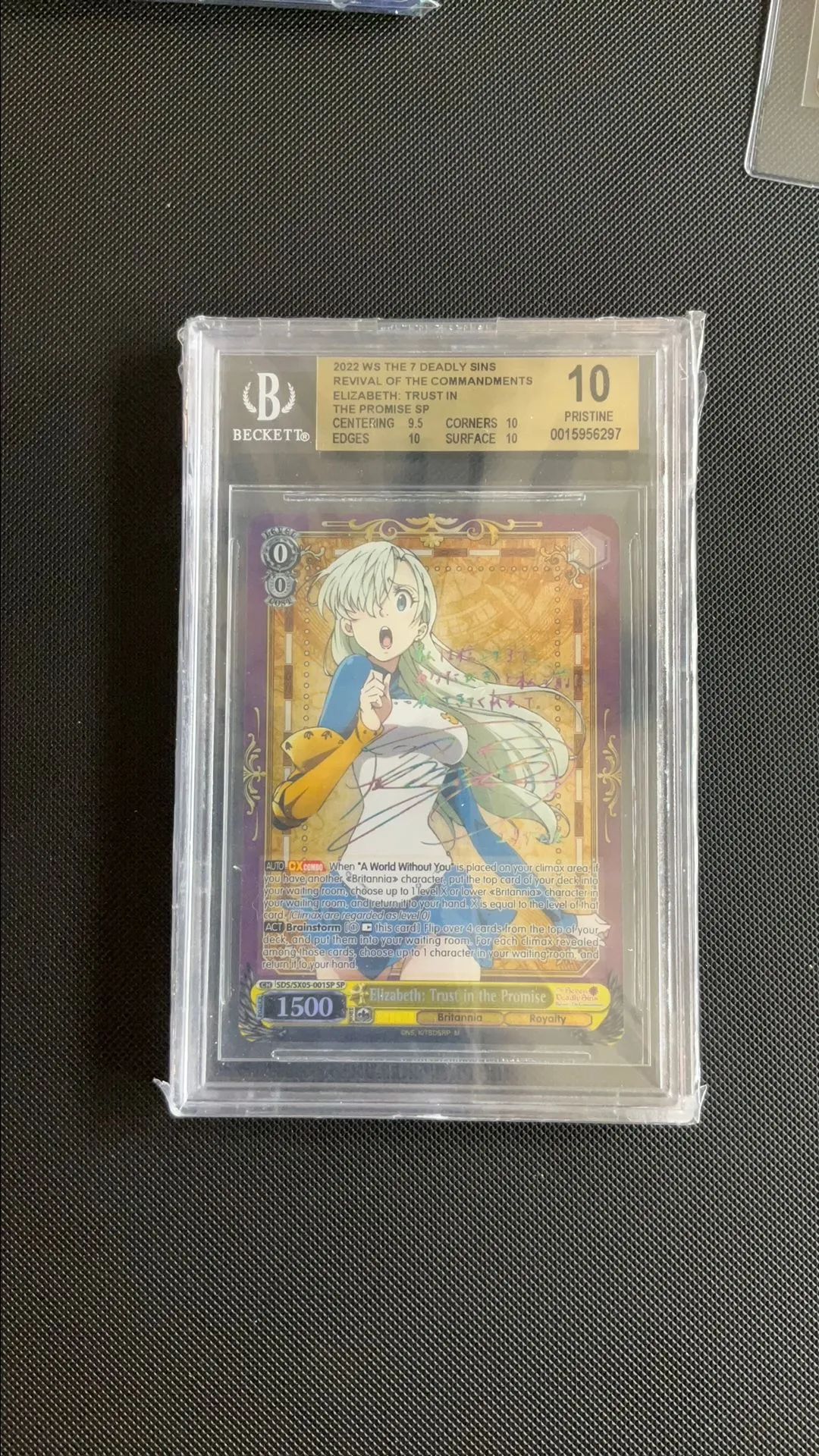 Product image for Weiss Schwarz Elizabeth: Trust in the Promise SP
