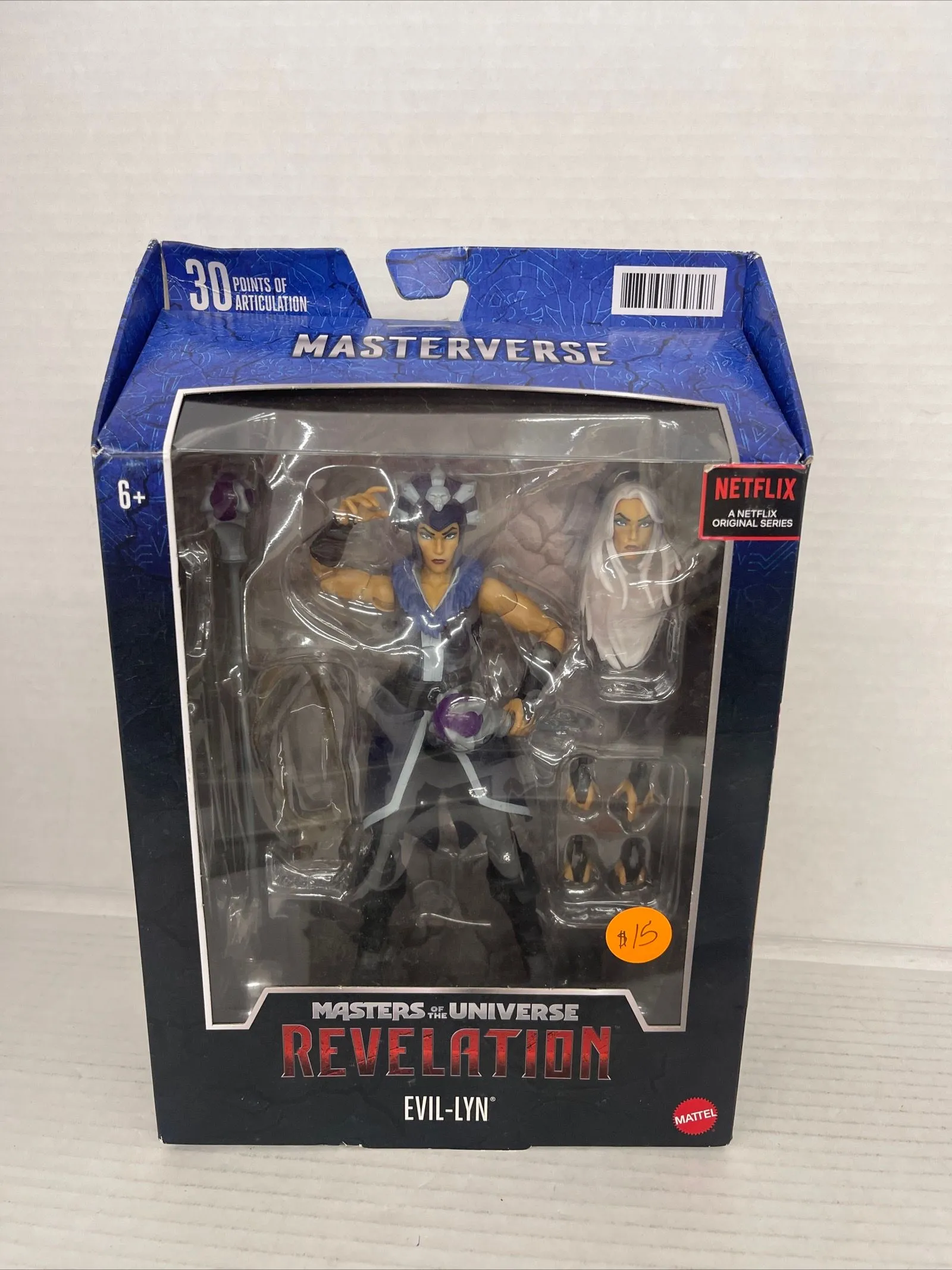 Product image for Masters of the Universe MOTU Revelation Masterverse Evil-Lyn Figure MISB 2021