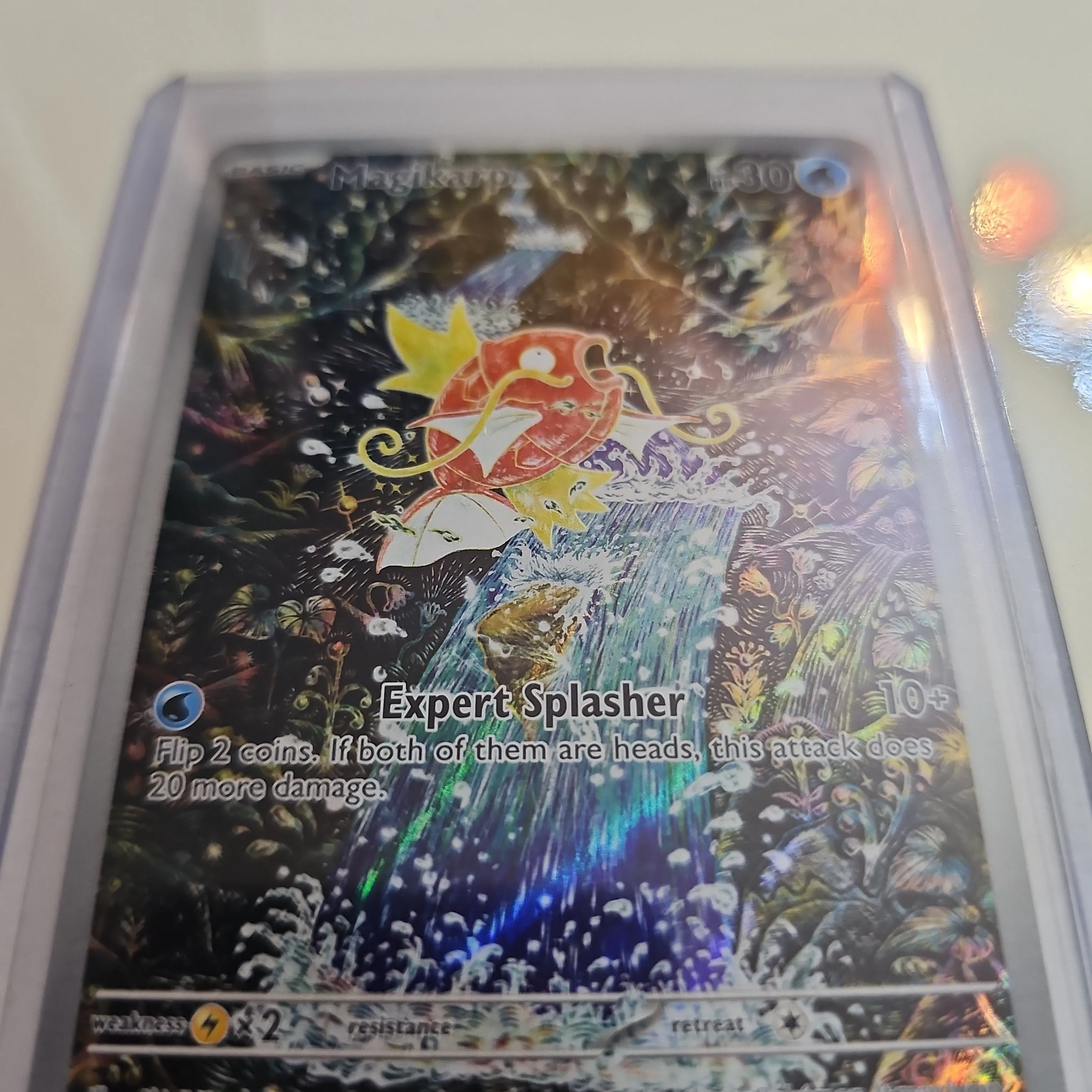 Product image for 151 ALT ART Magikarp 203/193 Paldea Evolved Holo Pokemon card US seller 203/193
