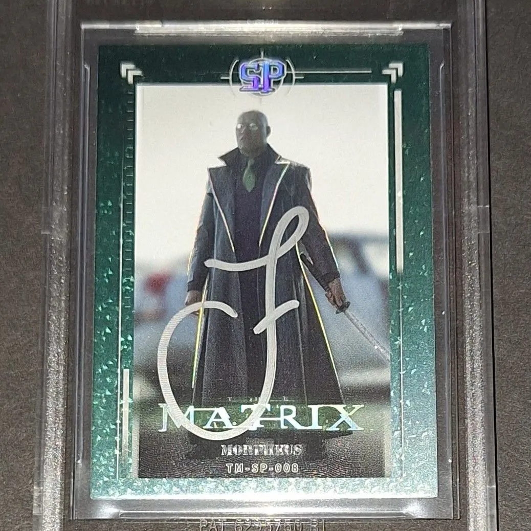Product image for 🔥 Laurence Fishburne autographed card Beckett COA 🔥