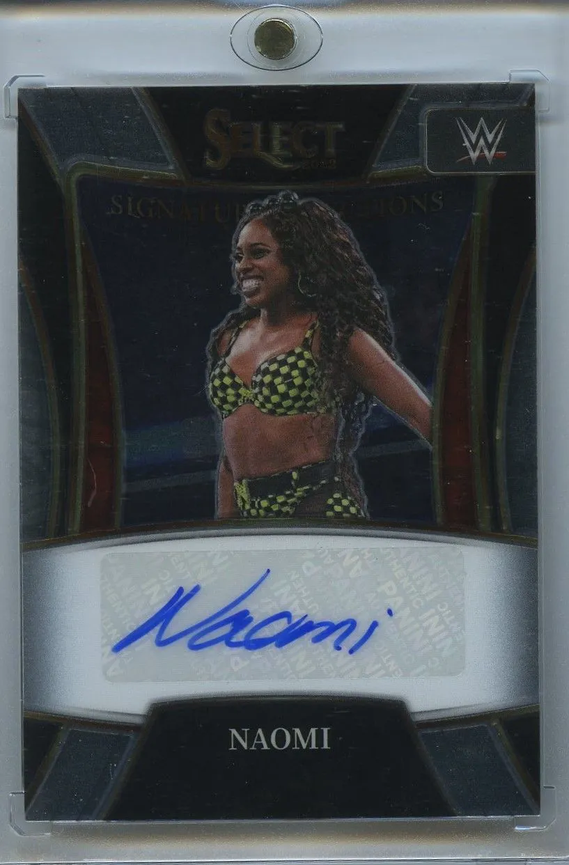 Product image for 2022 Panini Select Signature Sensations Naomi SN-NAO