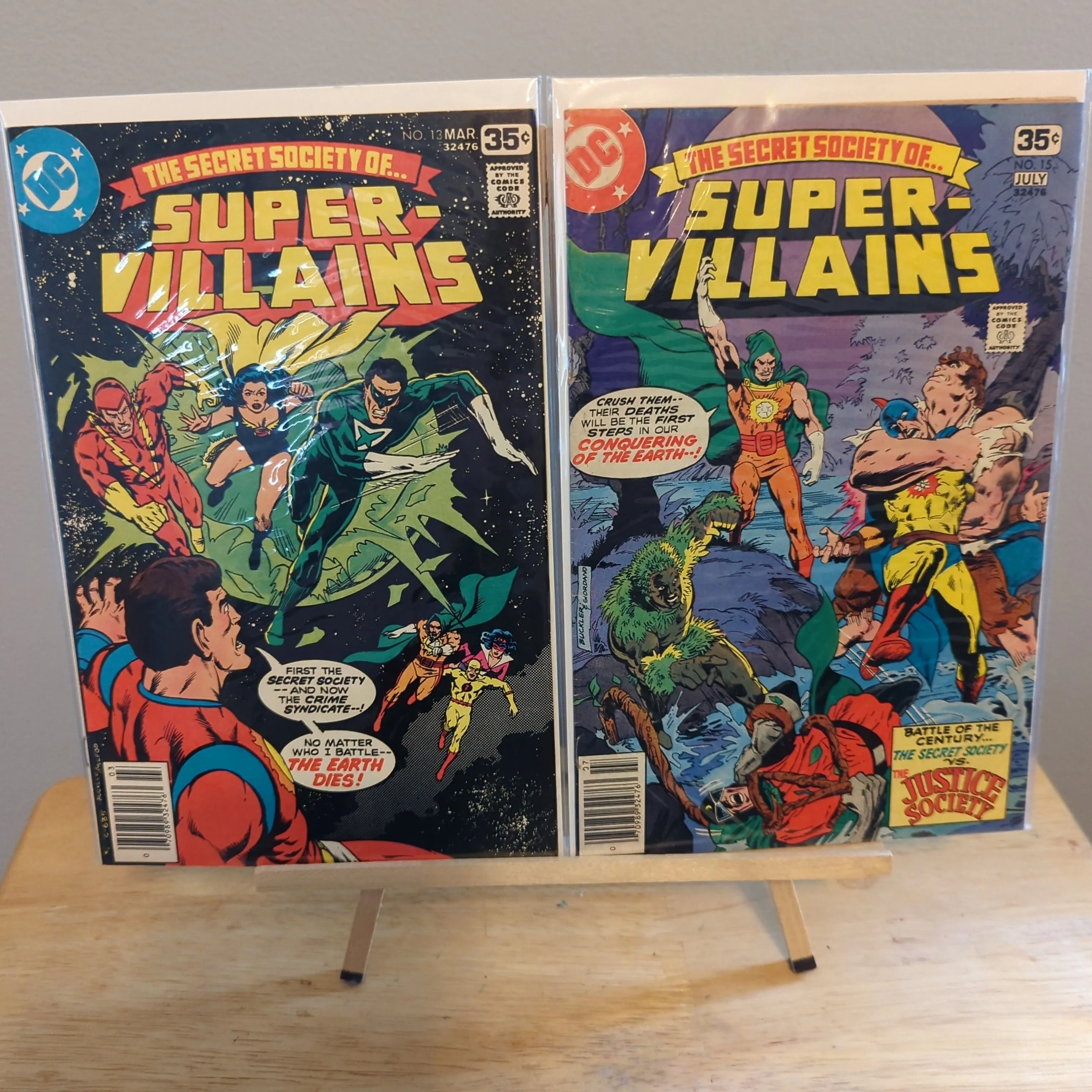 Product image for Secret Society of Super Villains #13 and 15