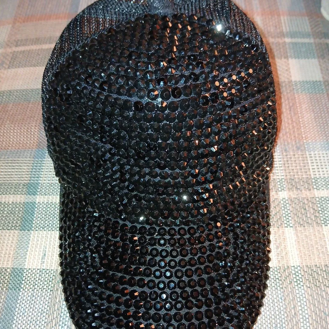 Product image for cute black hat with sparkles