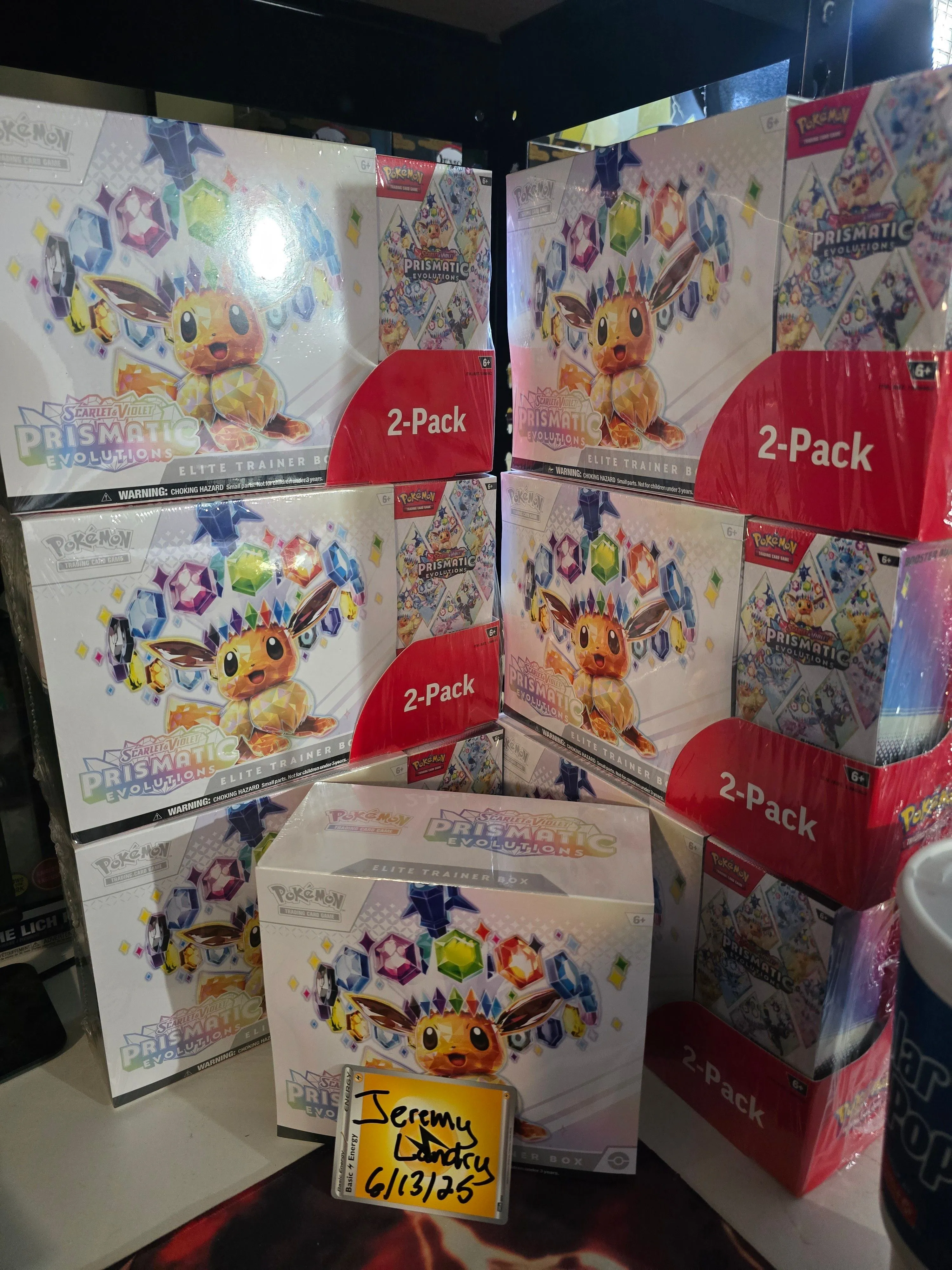Product image for prismatic evolutions costco bundle 