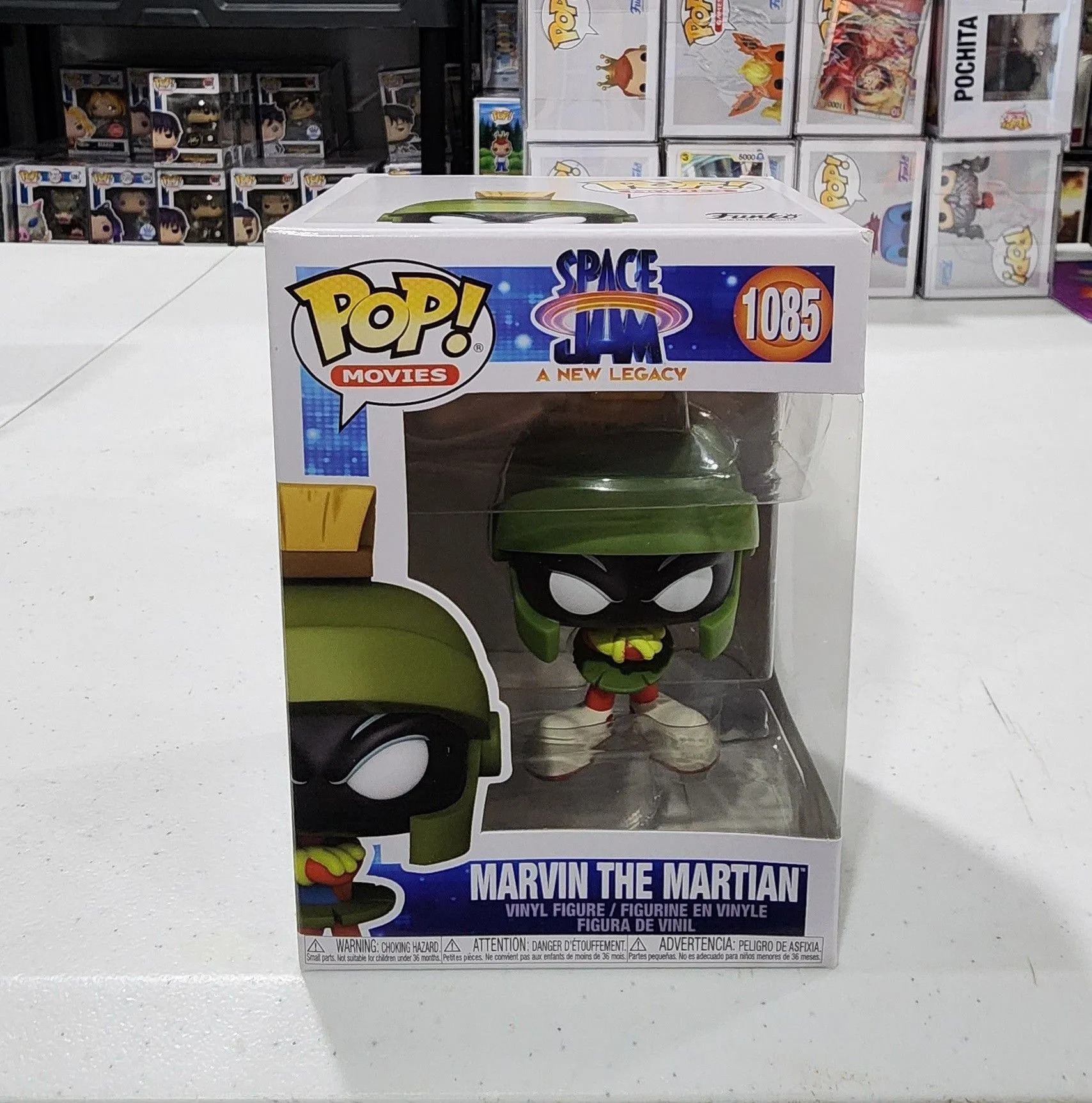 Product image for Funko Pop Space Jam A New Legacy Marvin The Martian # 1085