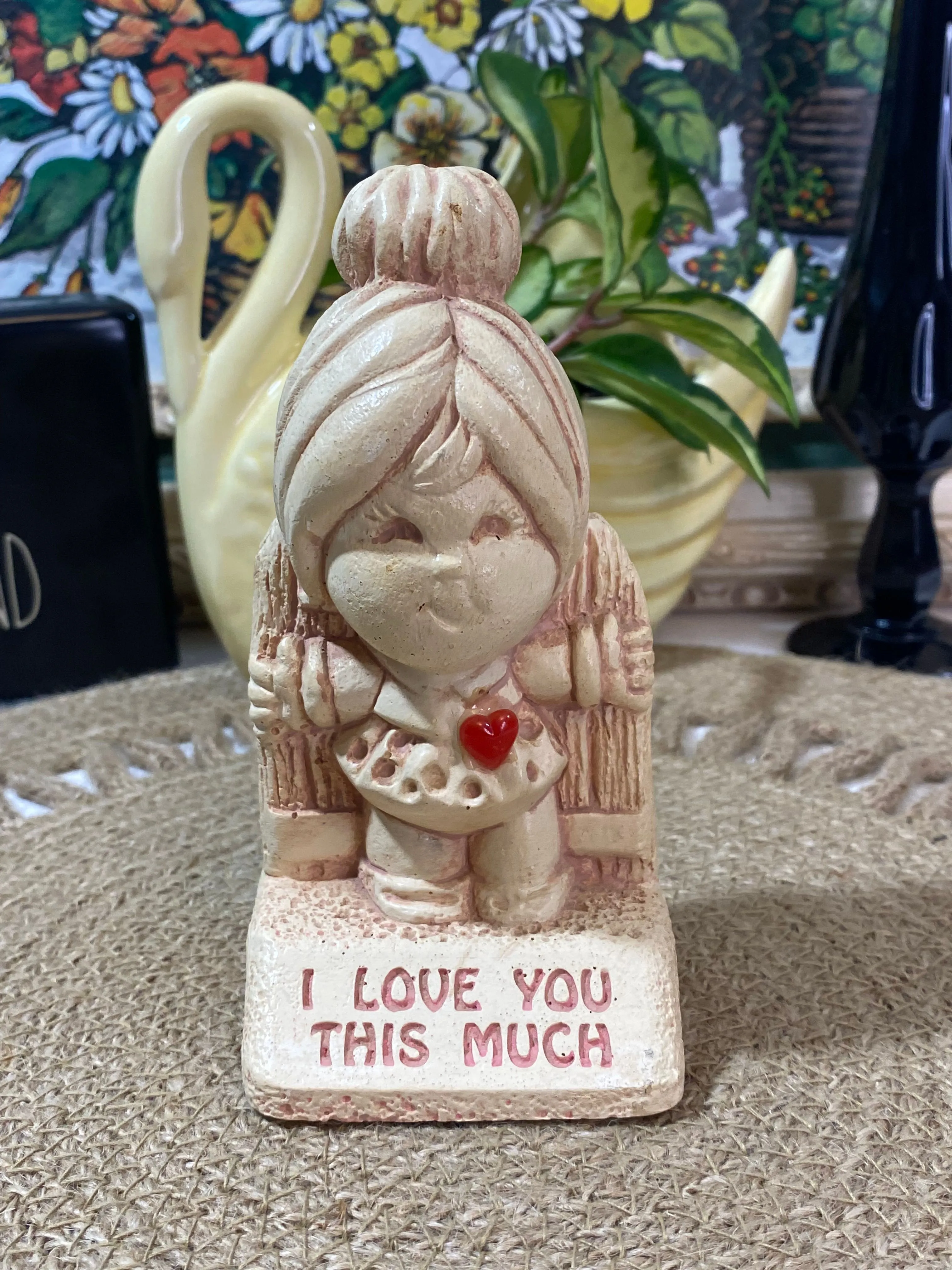 Product image for Vintage Paula 1972 Figurine  I LOVE YOU THIS MUCH