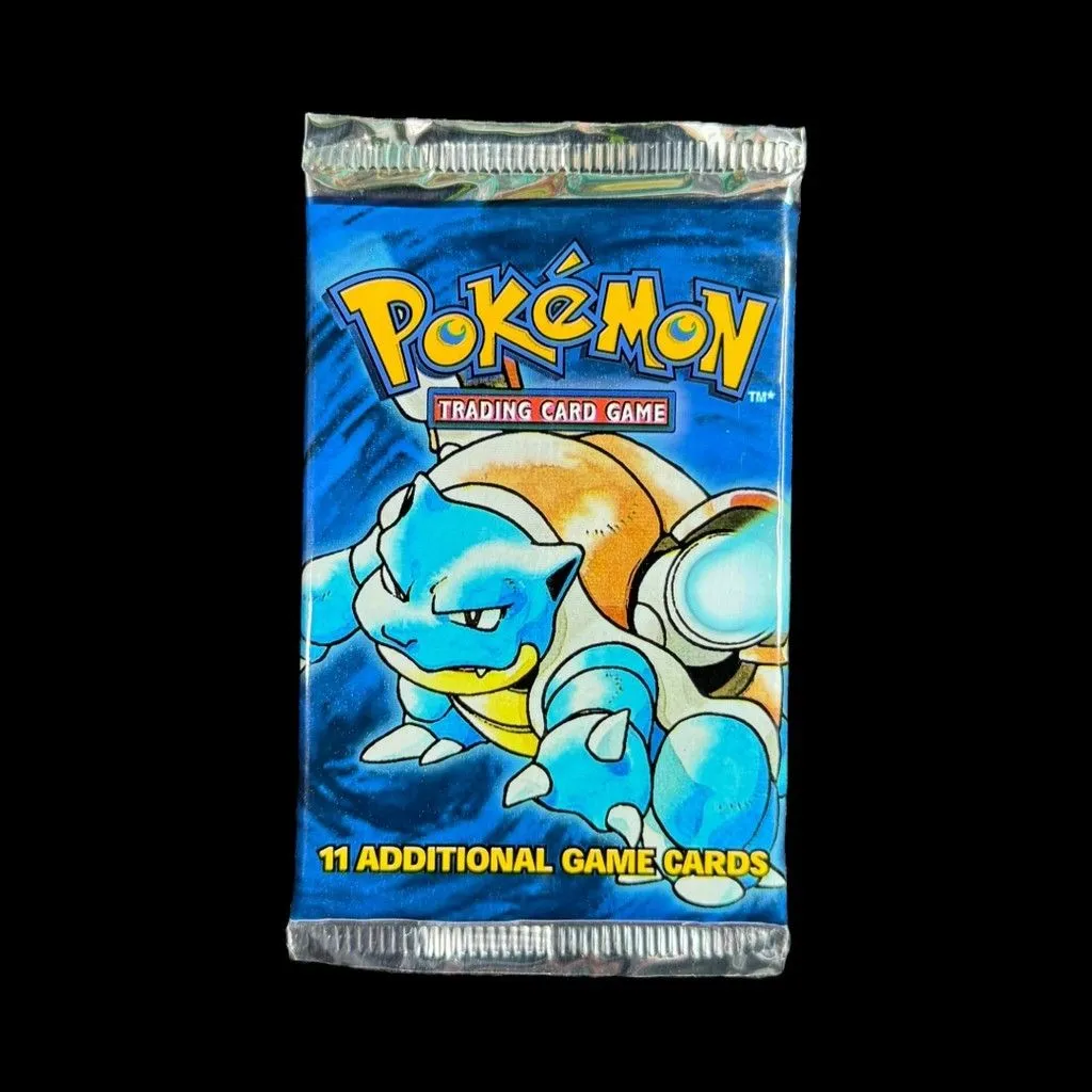 Product image for Base Set Unlimited Booster Pack (GUARANTEED HOLO)