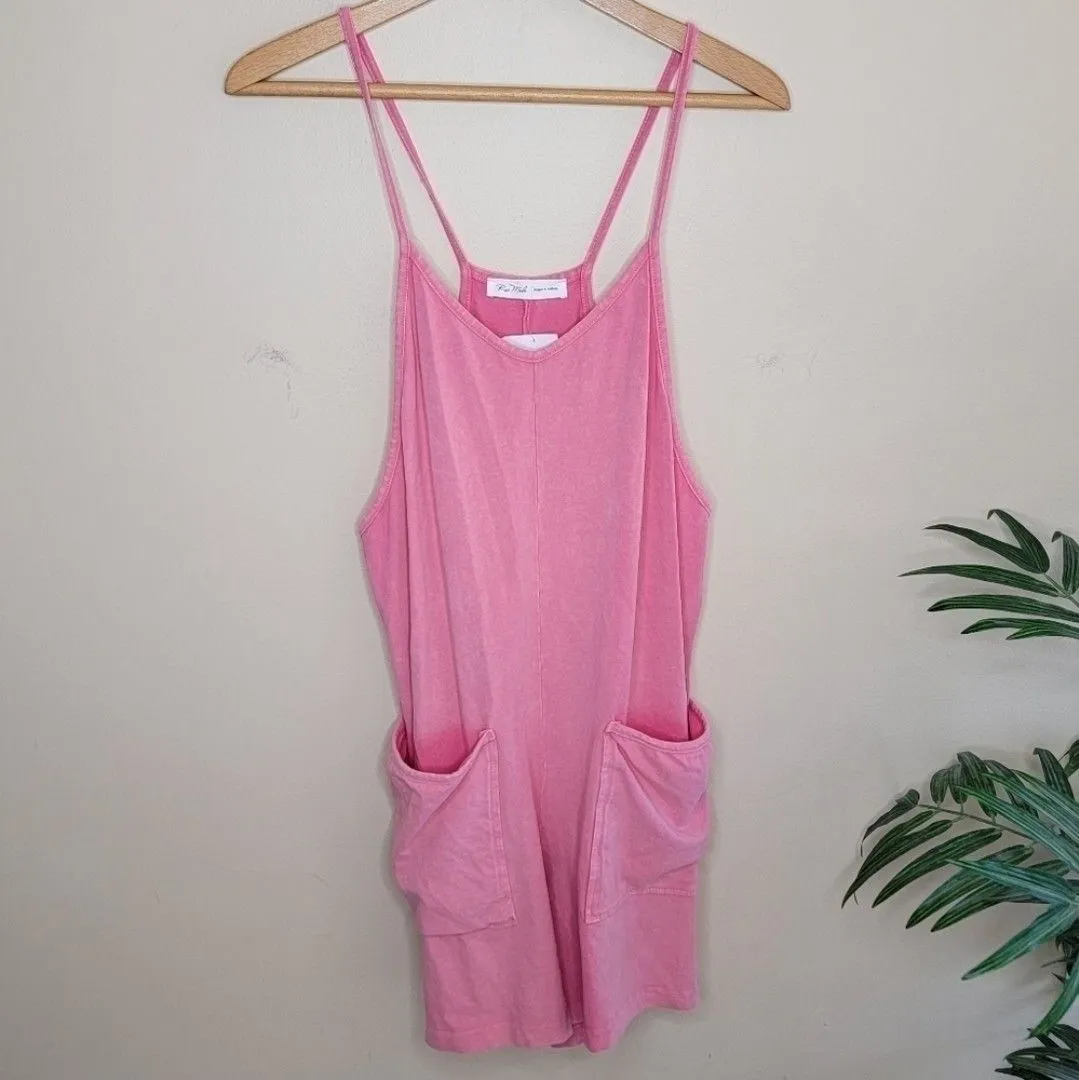 Product image for 014. NWT Rae Made | Pink Onesie Romper