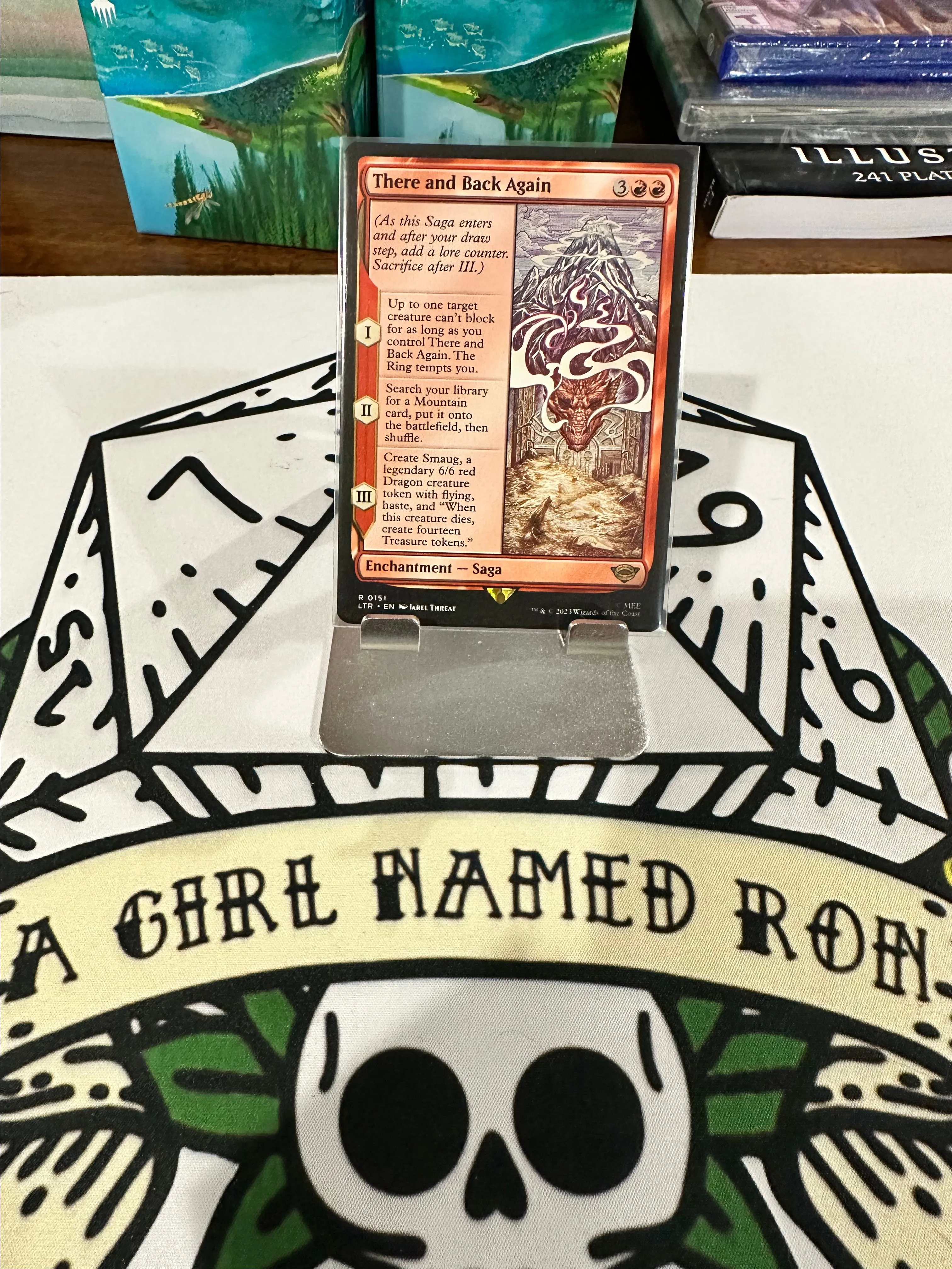 There and Back Again MTG mono red enchantment saga card  Whatnot: Shop,  Sell, Connect