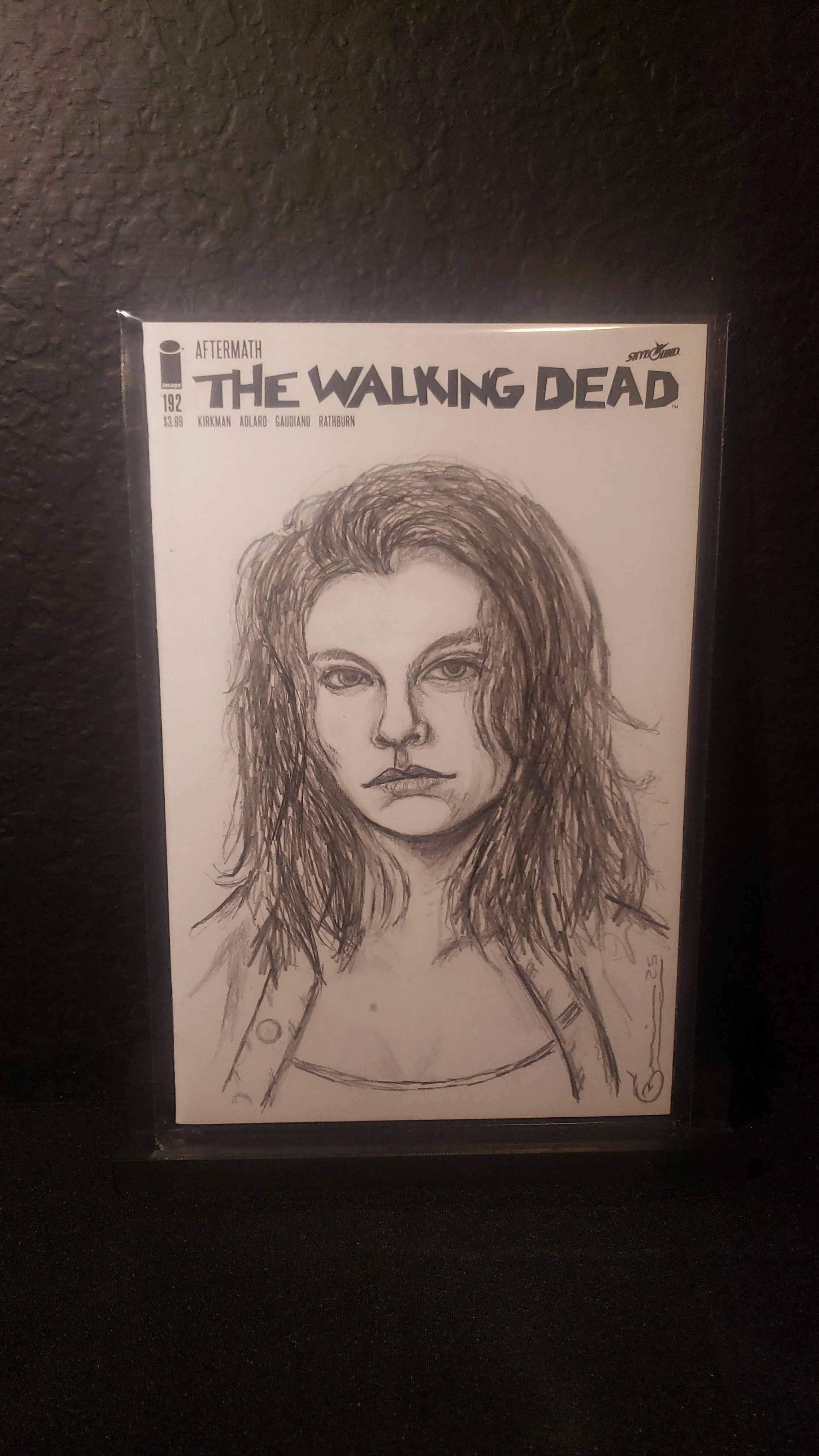 Product image for The Walking Dead #192 Blank Sketch Cover (Maggie Rhee)