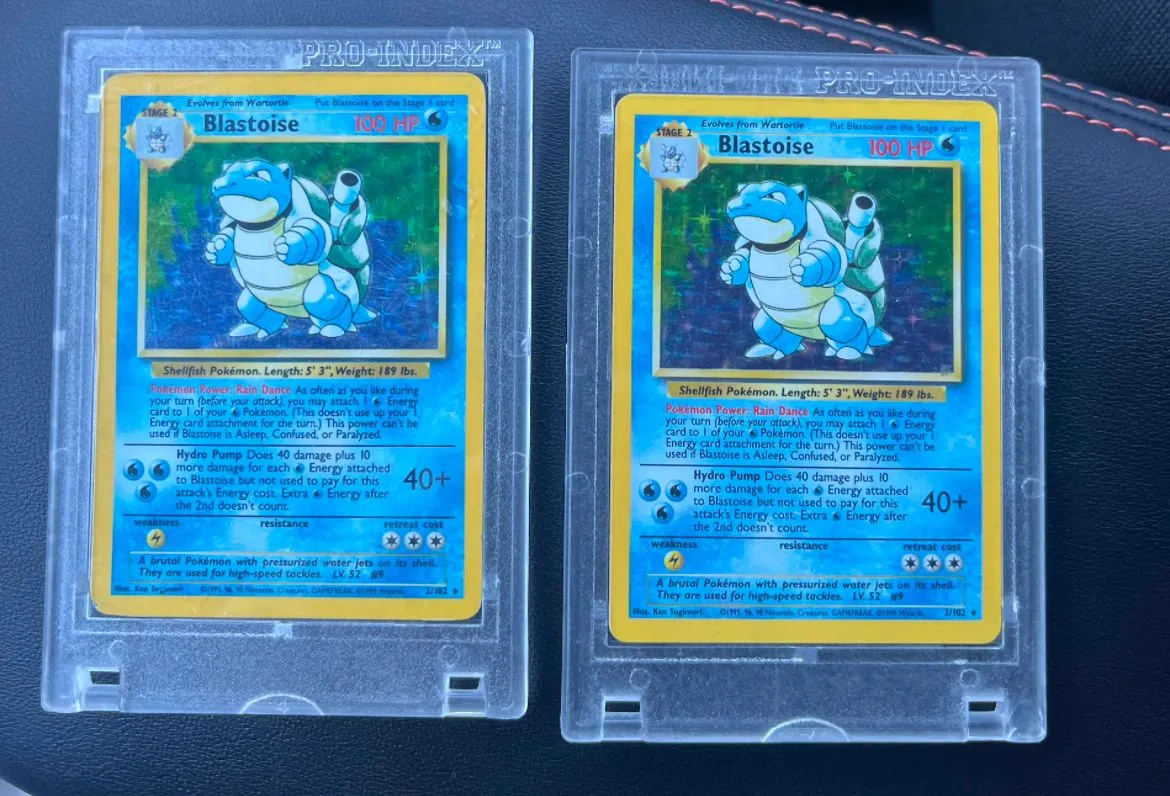 Product image for TWO Base Unlimited Holo Blastoise /102