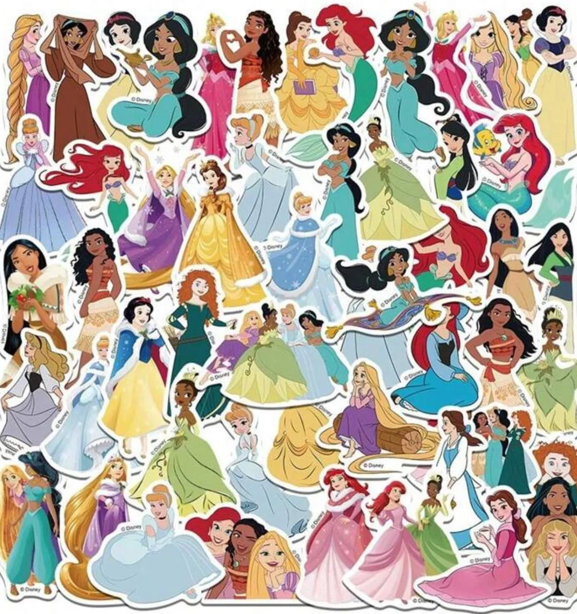 Product image for Gift yourself or the chat stickers-Princess stickers