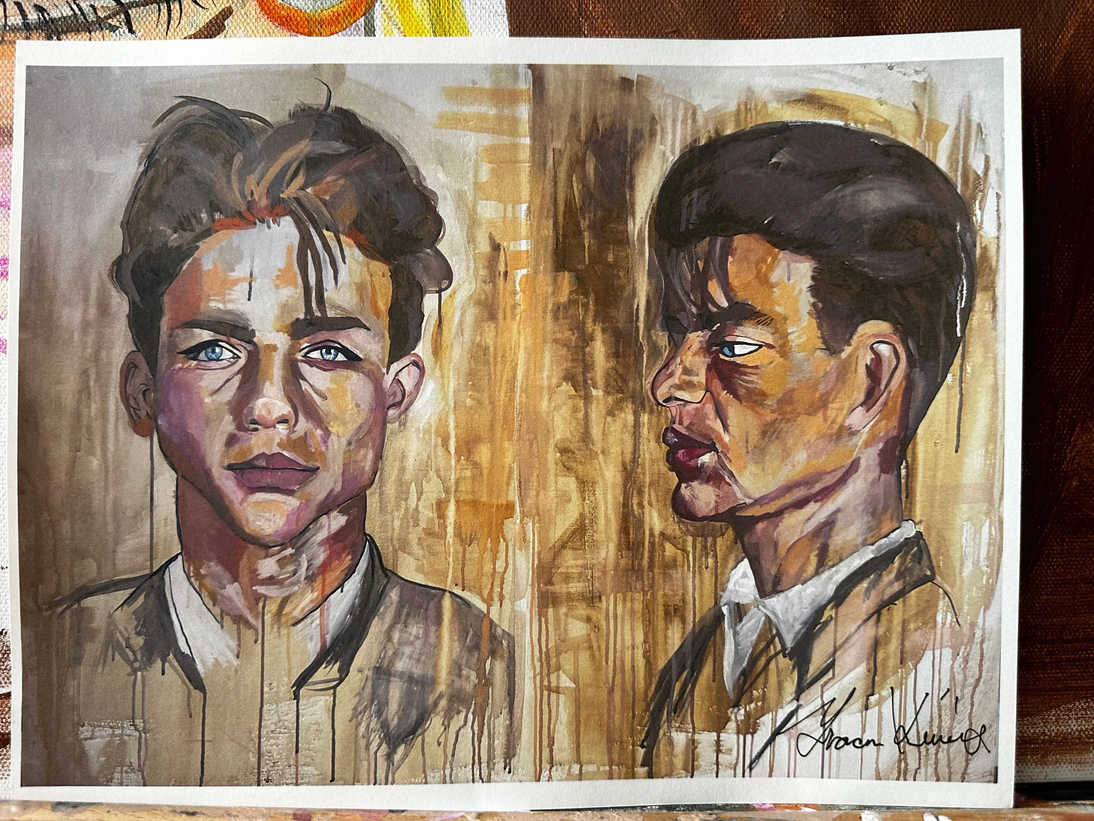 Product image for FRANK S. MATE PRINT