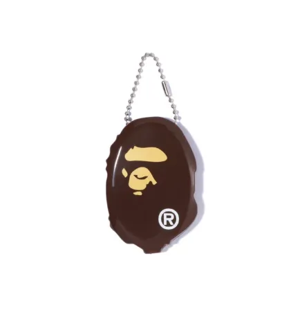Product image for Accessory - Bape Ape Head Coin Case Brown