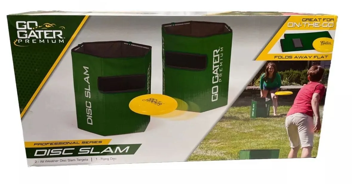 Product image for Go Gator Disc Slam, Frisbee Beach, Backyard Party Game