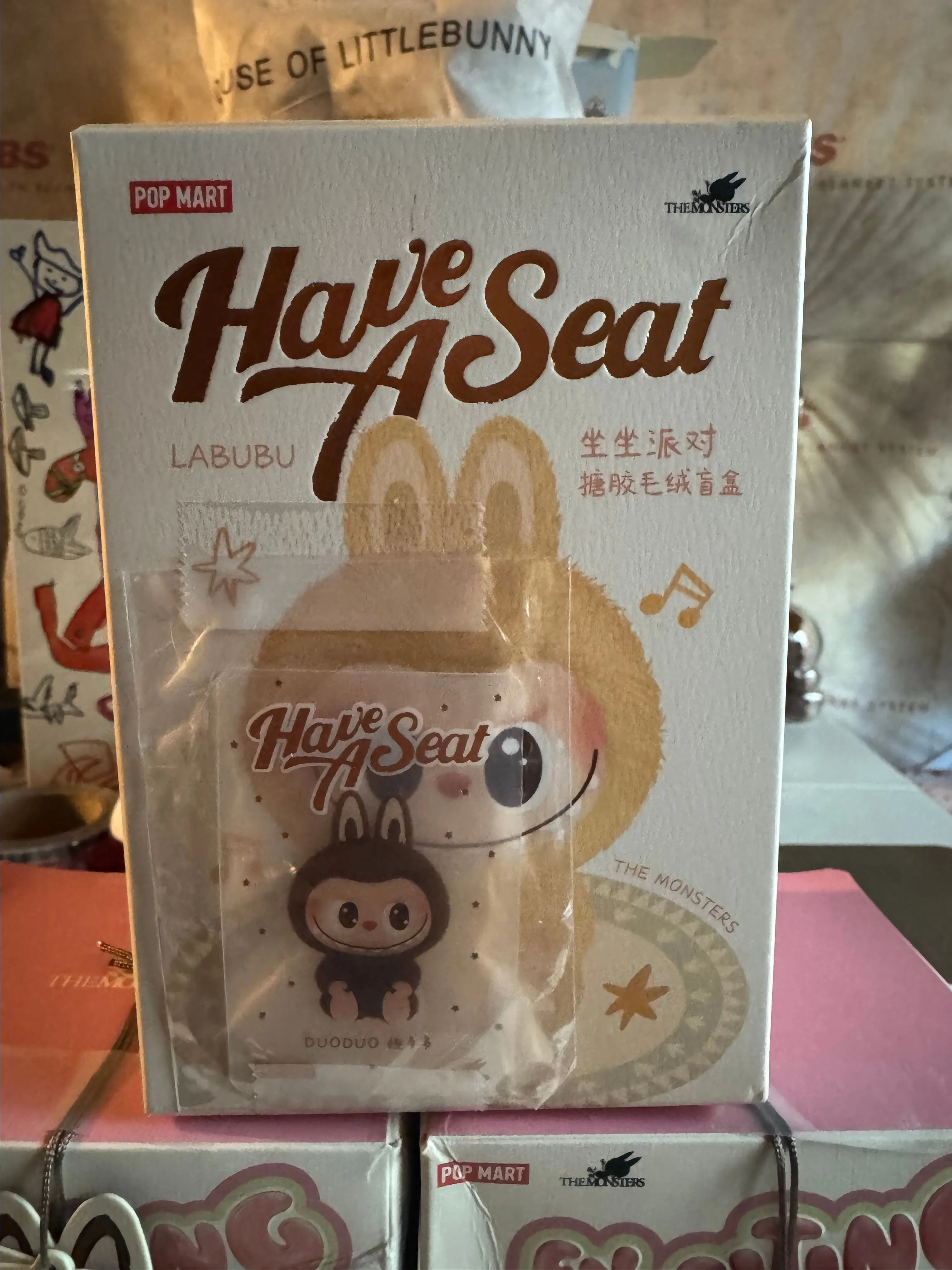 Product image for Pop Mart- Have A Seat- DuoDuo (Secret)