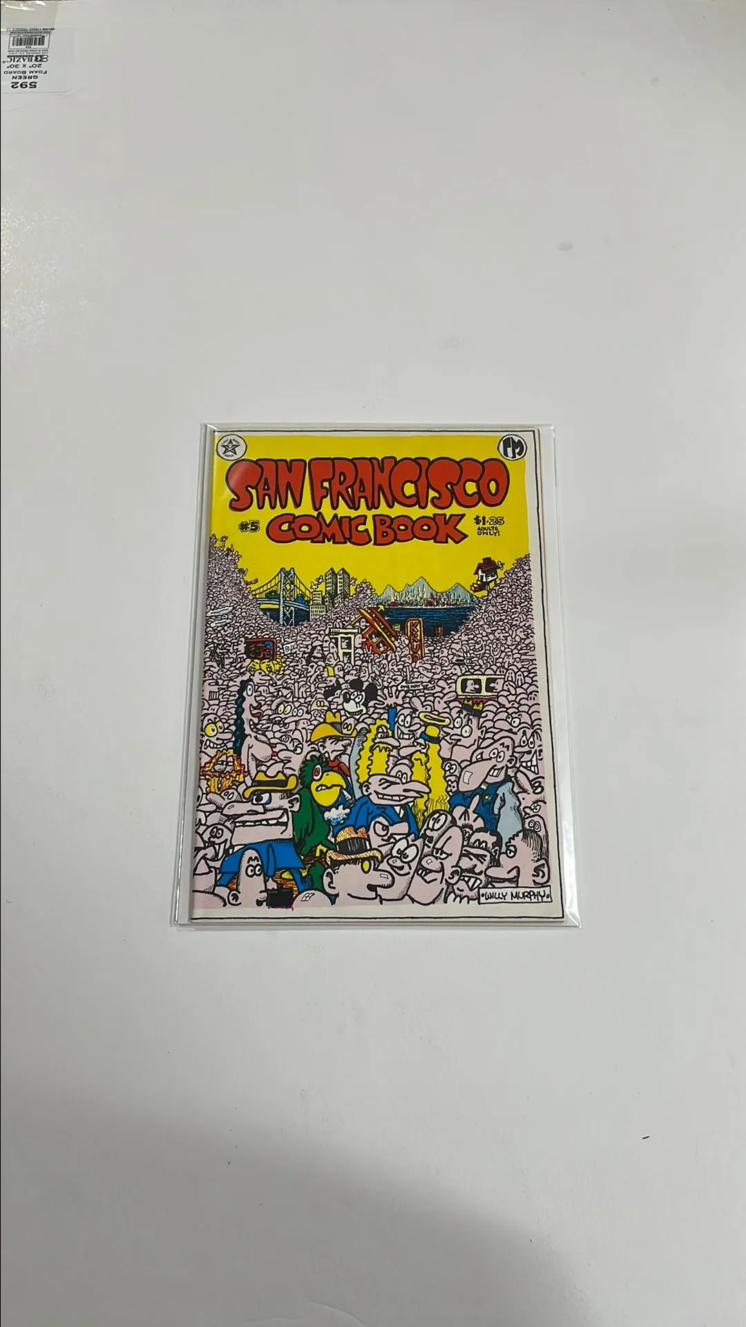 Product image for San Francisco comic book #5 original 1st printing 1979