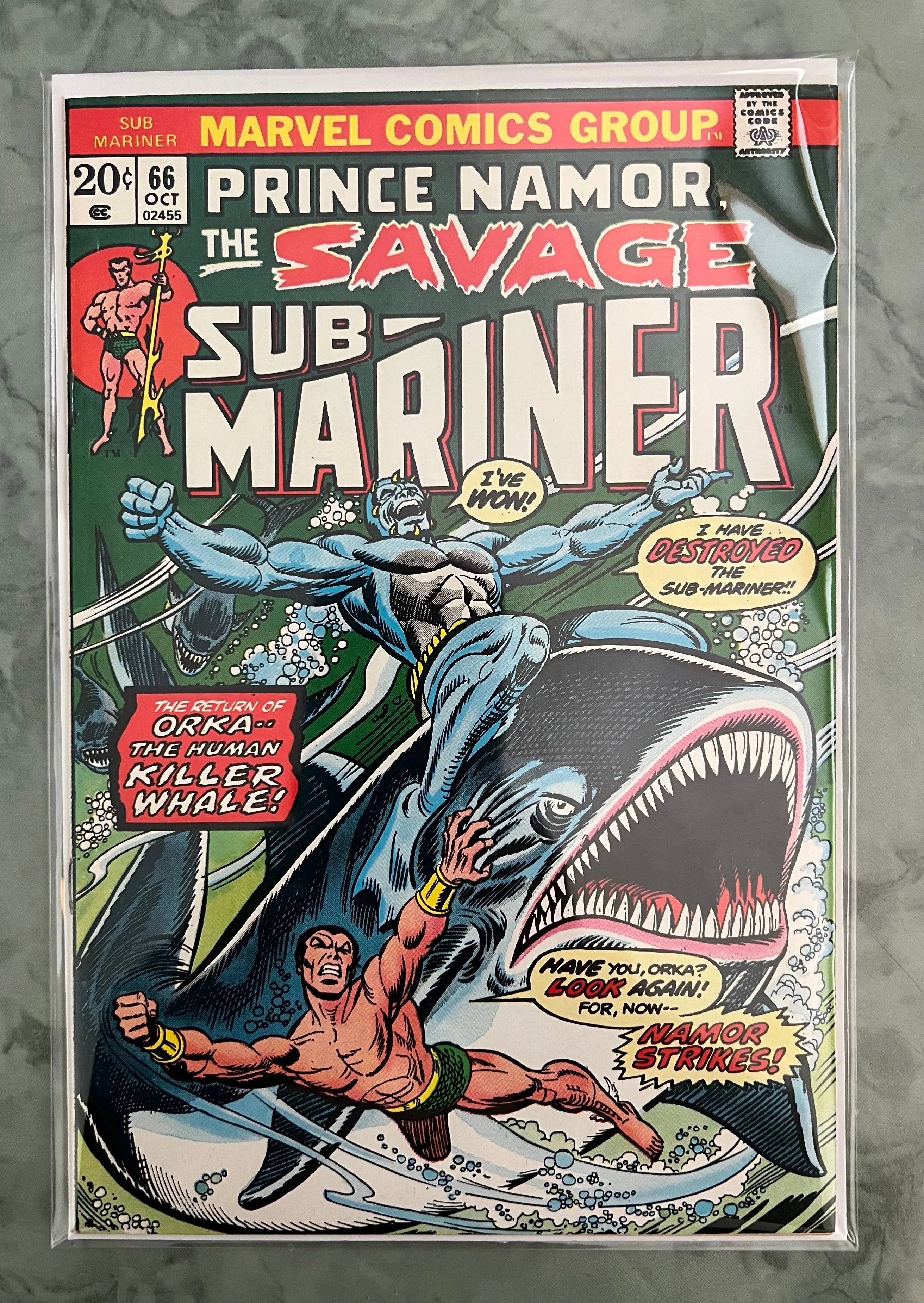 Product image for SAVAGE SUB-MARINER 66 ORKA HUMAN KILLER WHALE