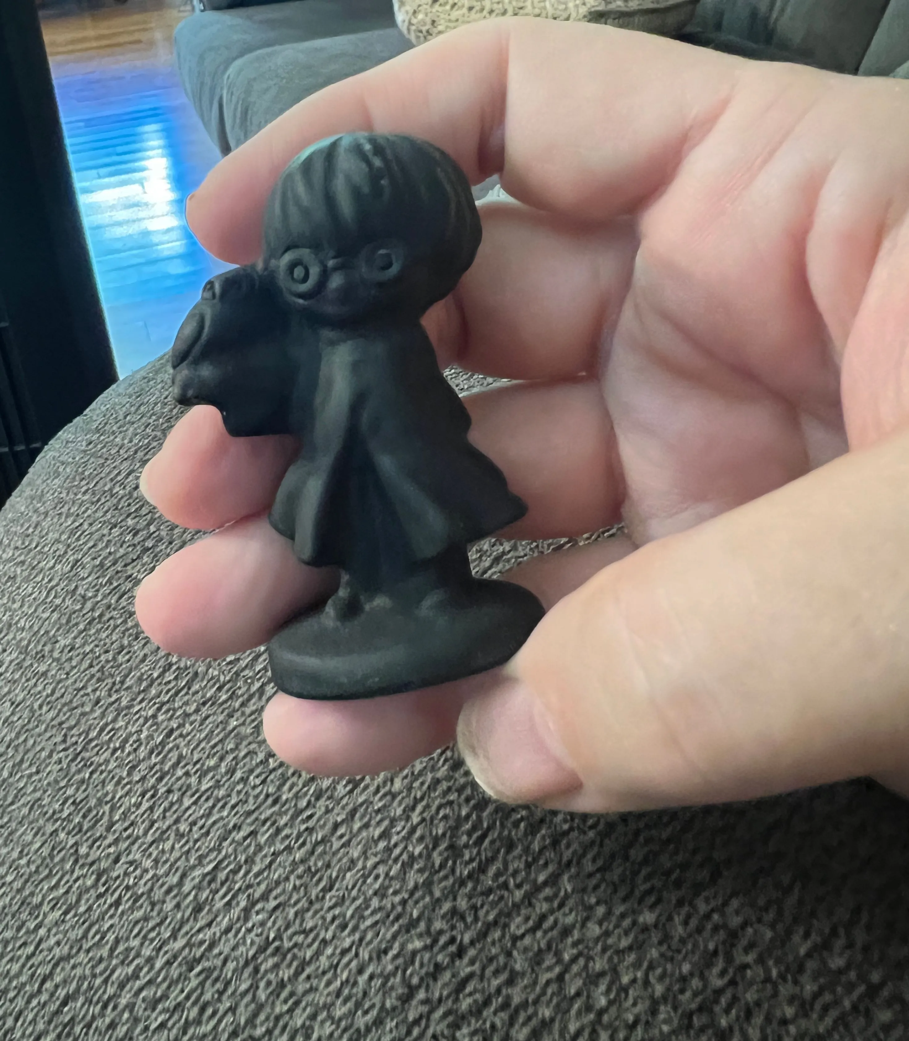 Product image for Harry Potter carved in obsidian