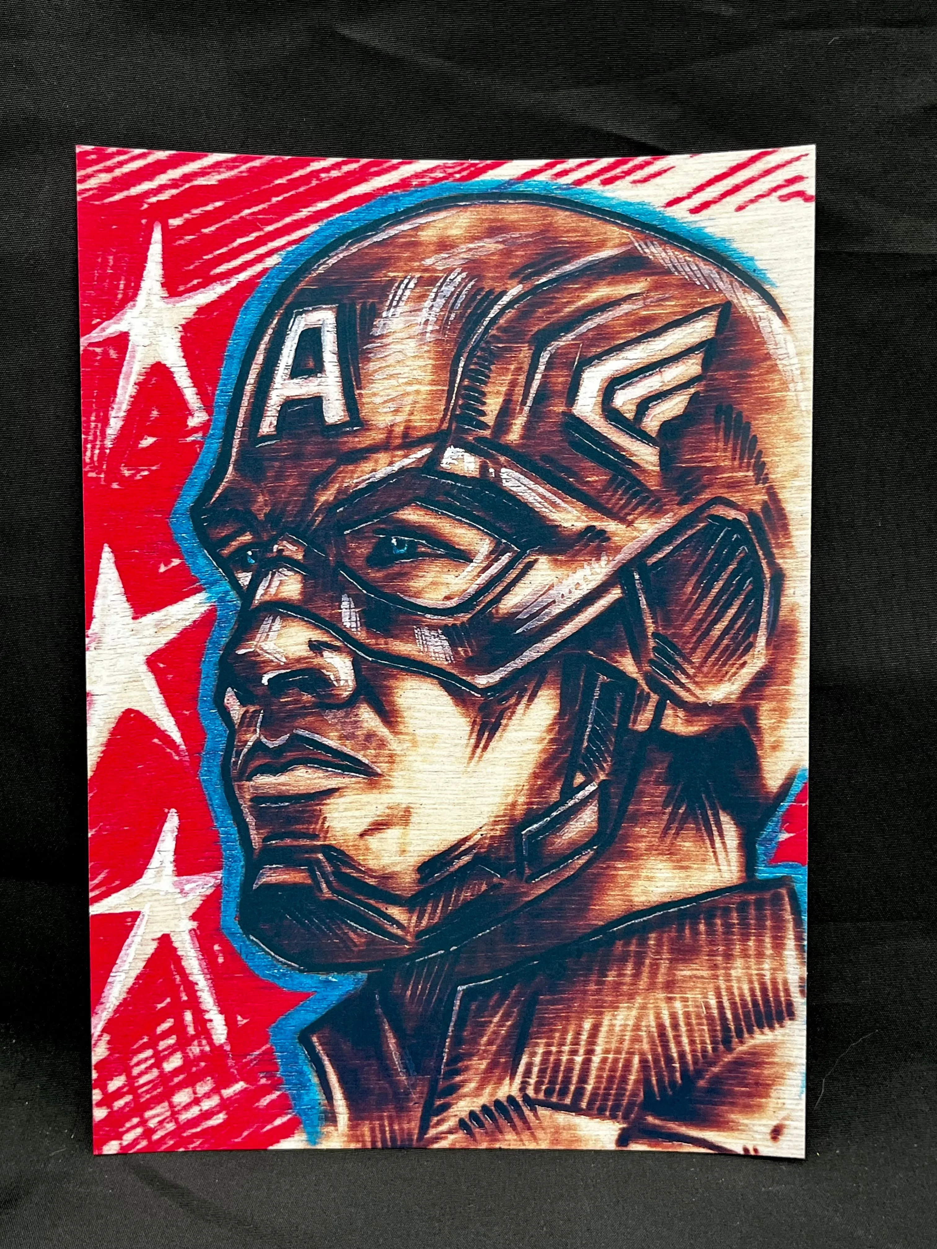 Product image for (PRINT) Capt. America 5x7