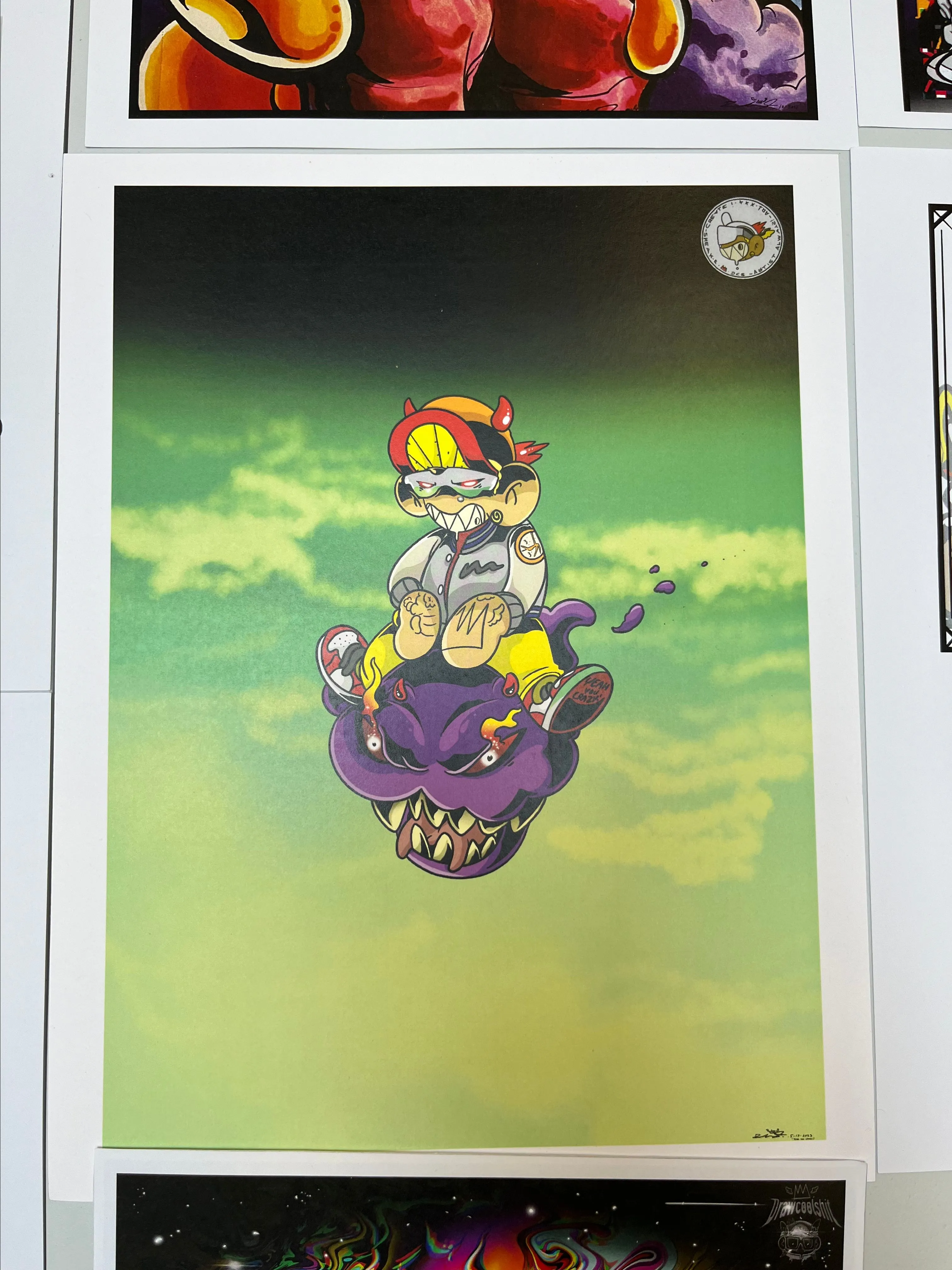 Product image for Up in clouds
