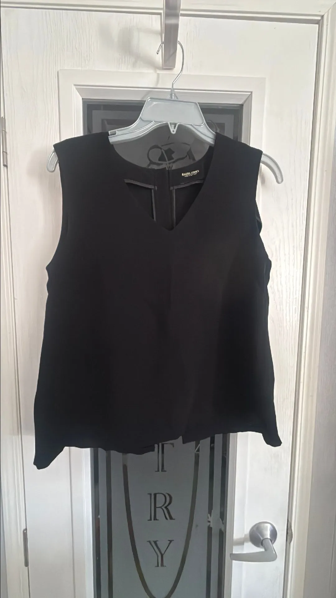 Product image for Rachel Comey sleeveless black top small/medium