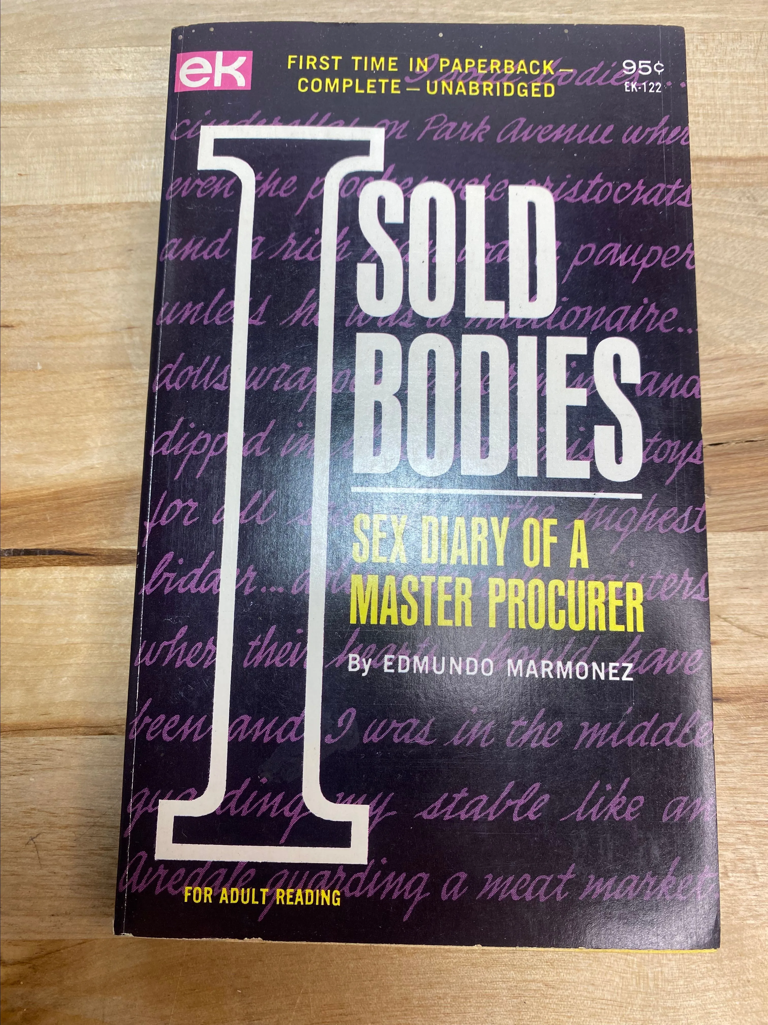 Product image for I Sold Bodies - Edmond Marmonez
