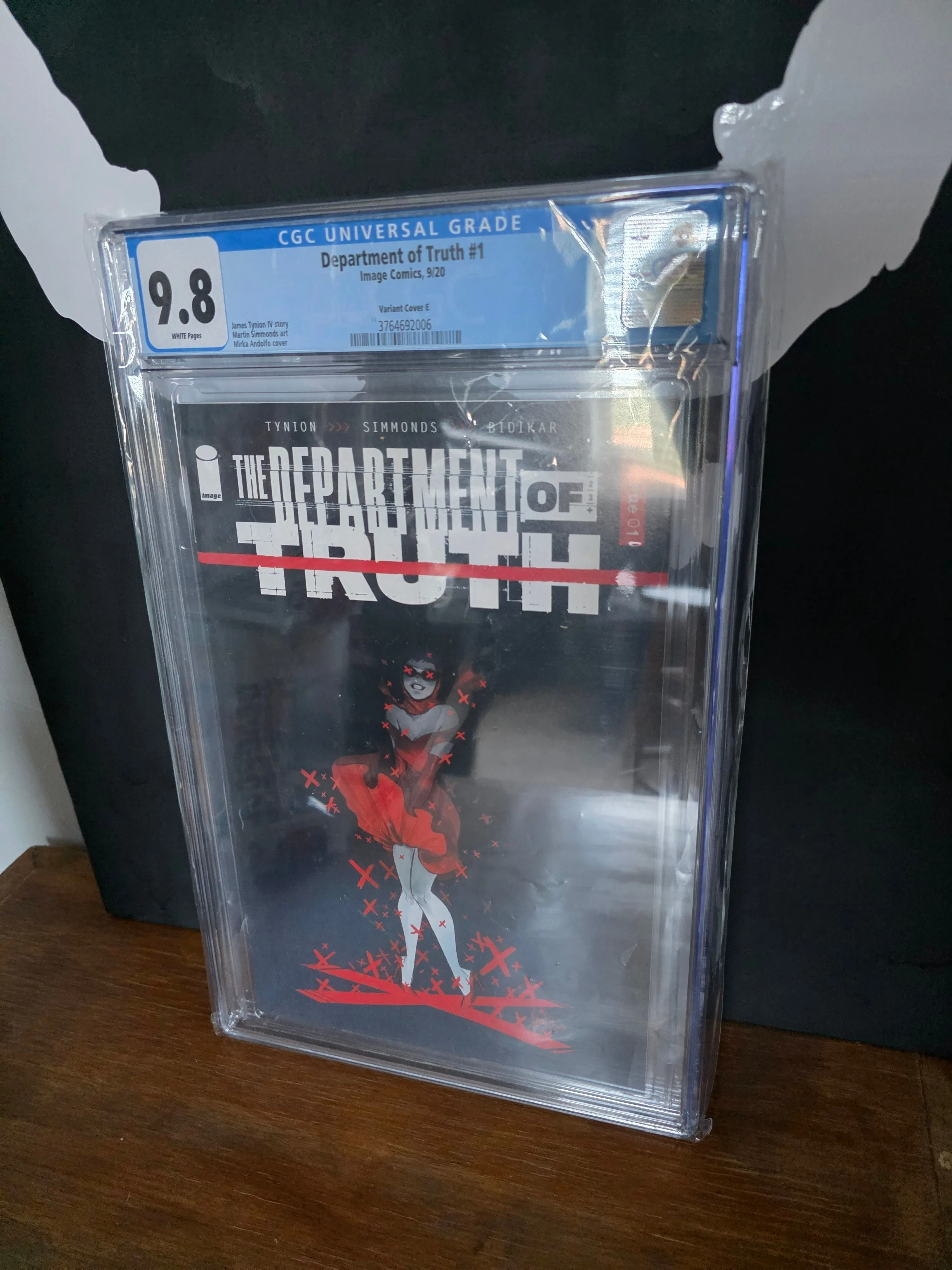 Product image for Department of Truth #1 CGC 9.8 1:50 Variant