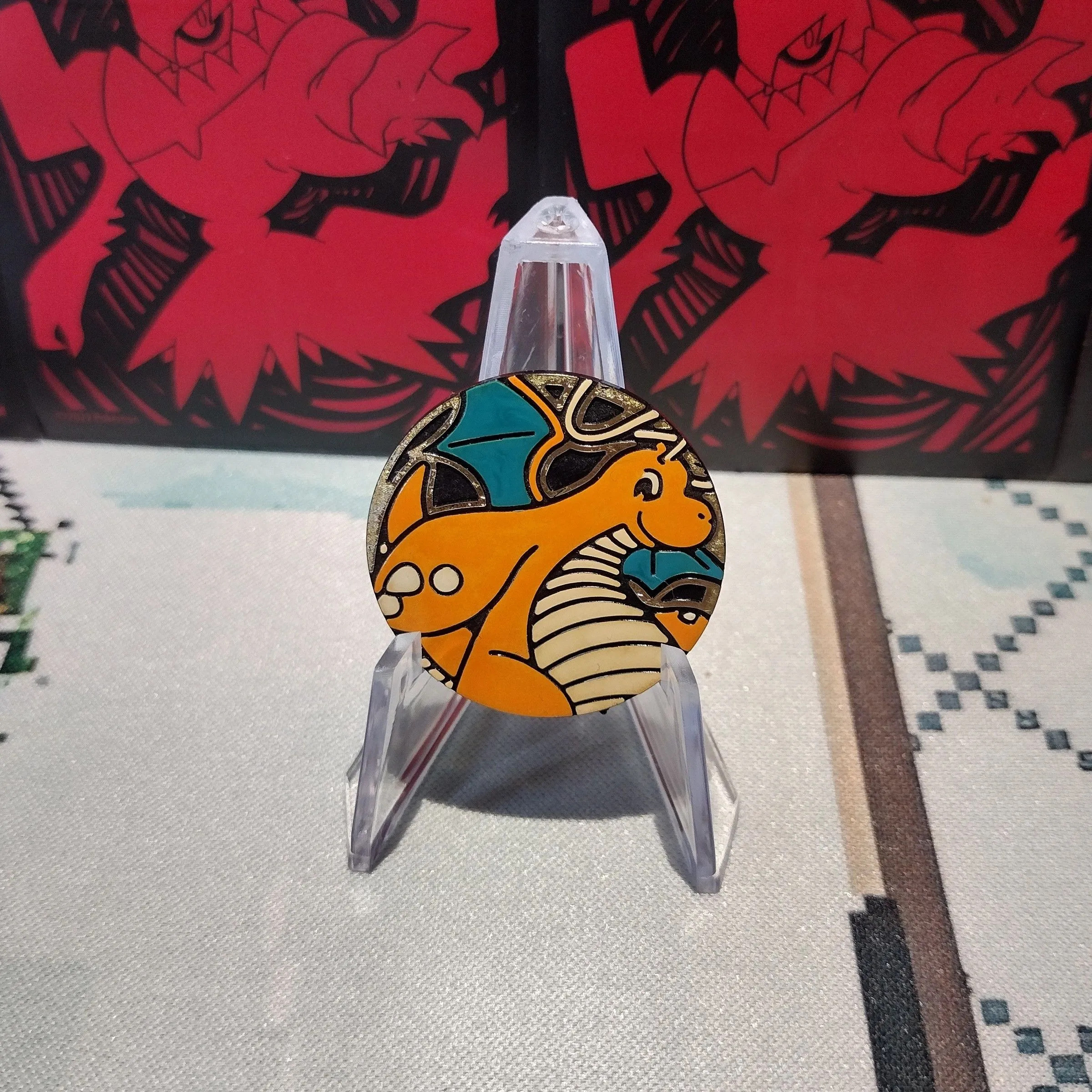 Product image for Painted Pokemon Coin - Dragonite