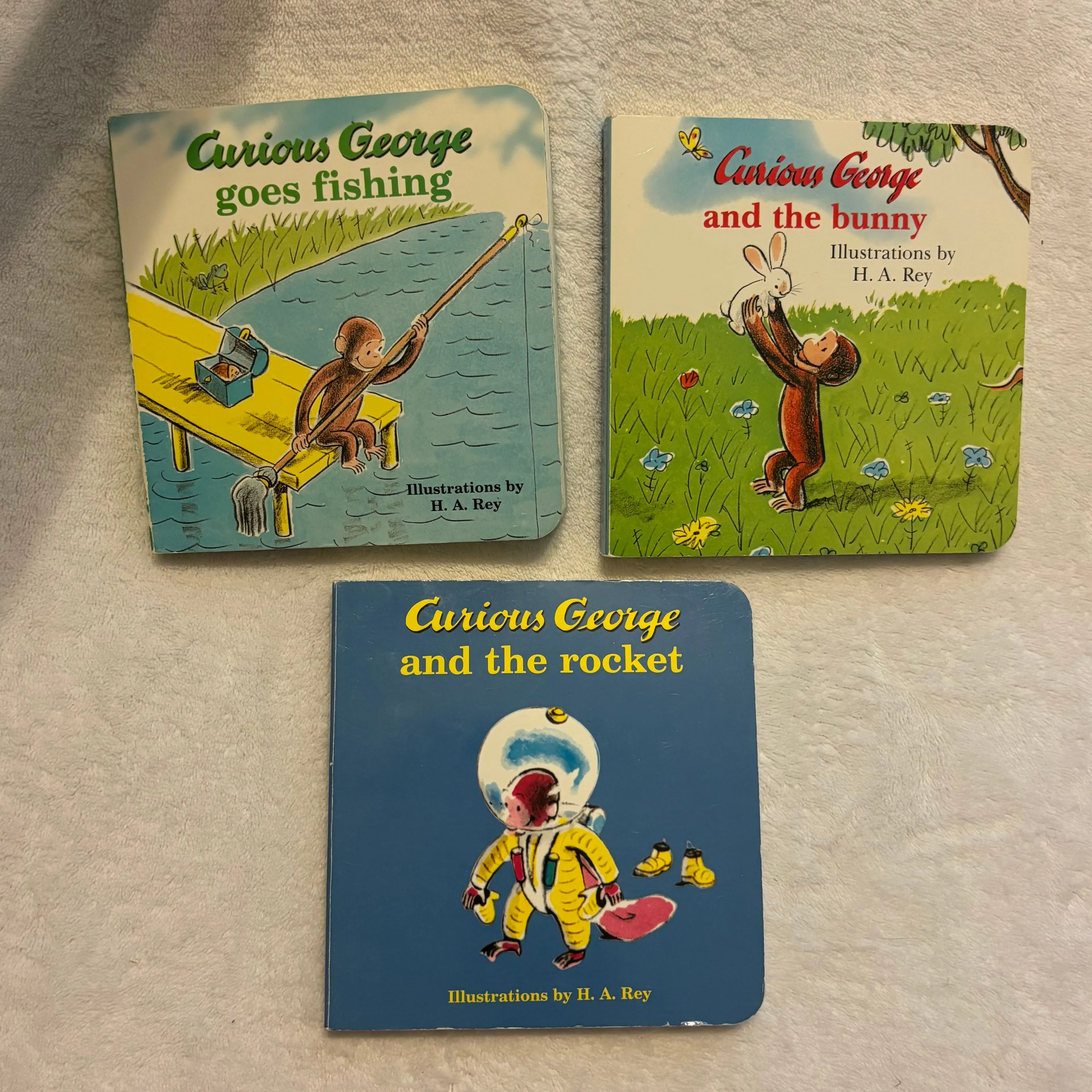 Product image for Curious George board books - 3 total