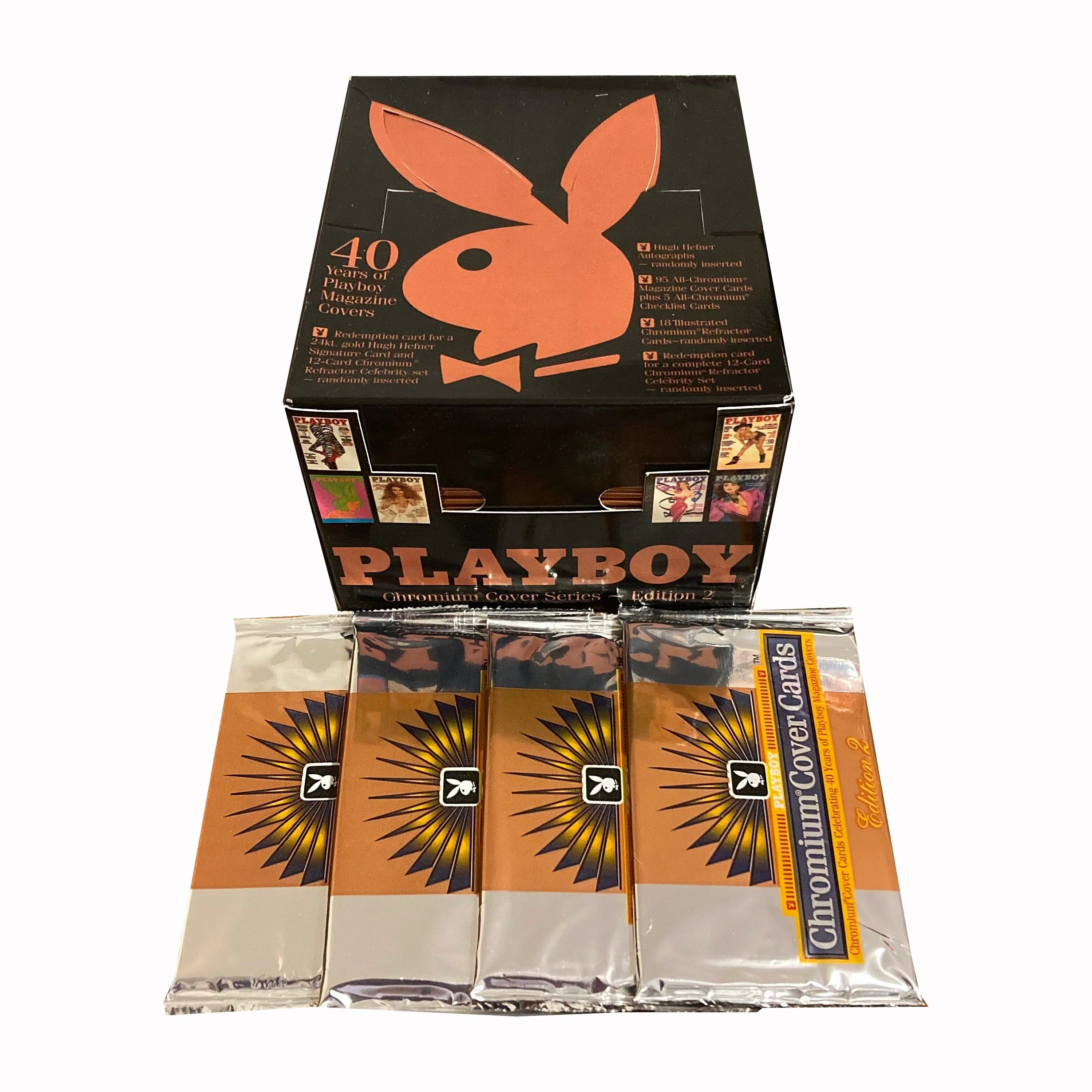 Product image for 0. $125 - Playboy Chromium 2 1997 | SEALED BOX