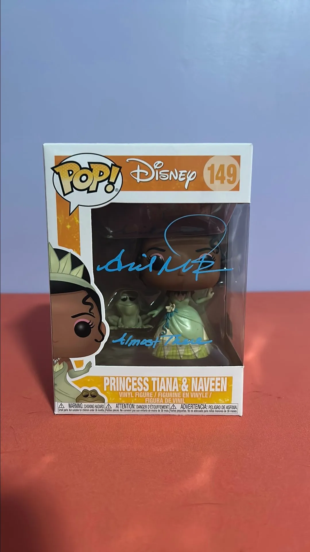 Product image for Princess Tiana 149 signed Anika Noni Rose Funko Pop