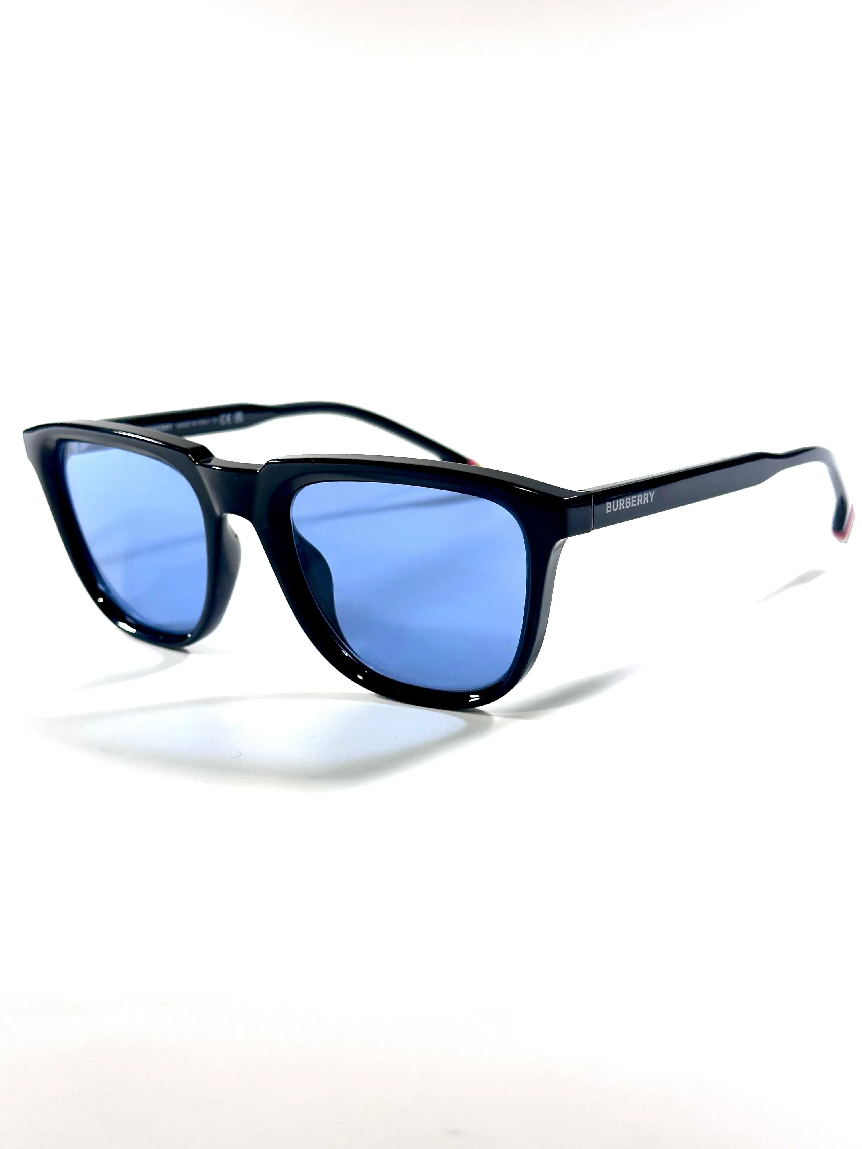 Burberry BE 4381 U 3001/72 Black Blue 54mm George Sunglasses