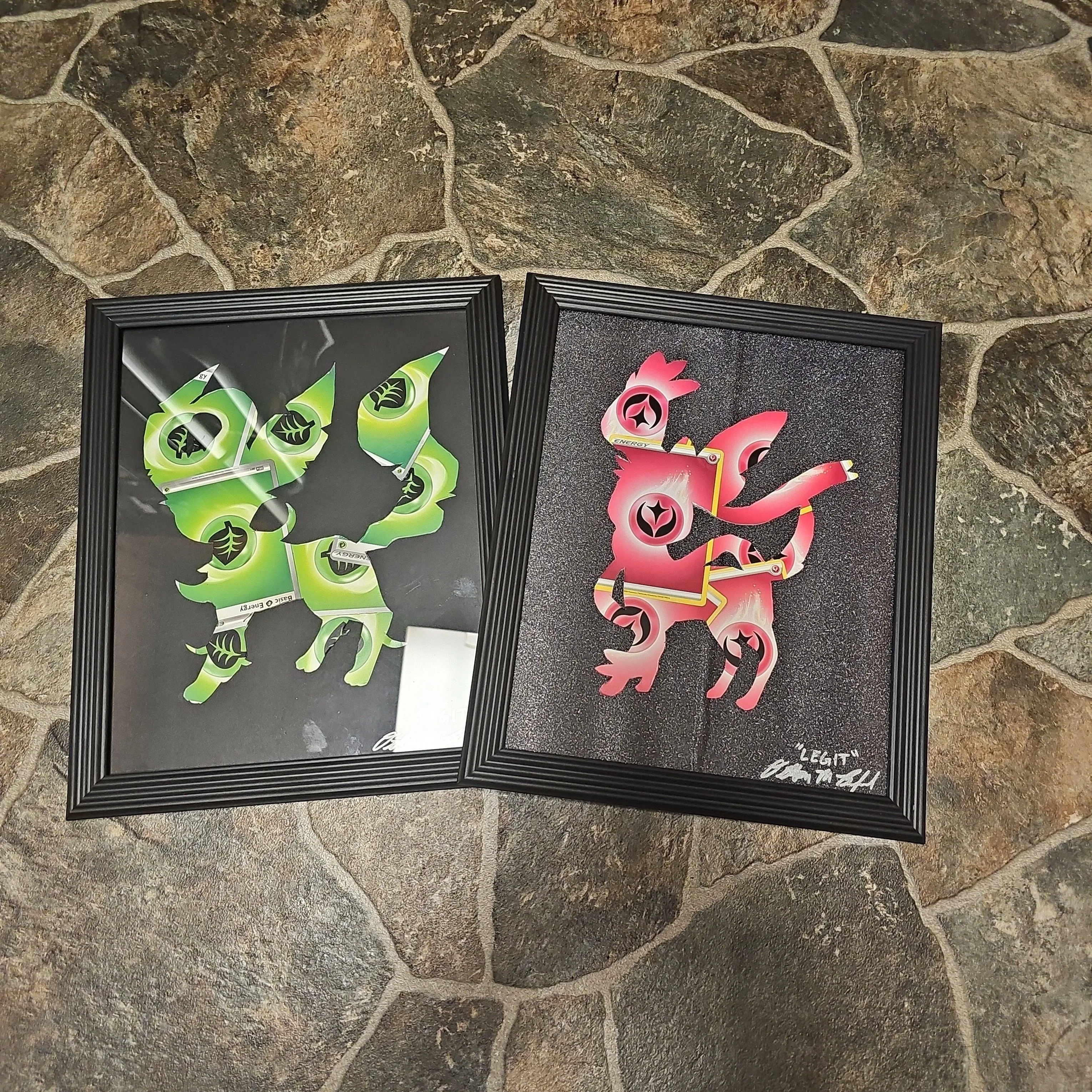 Product image for pokemon energy art made to order.