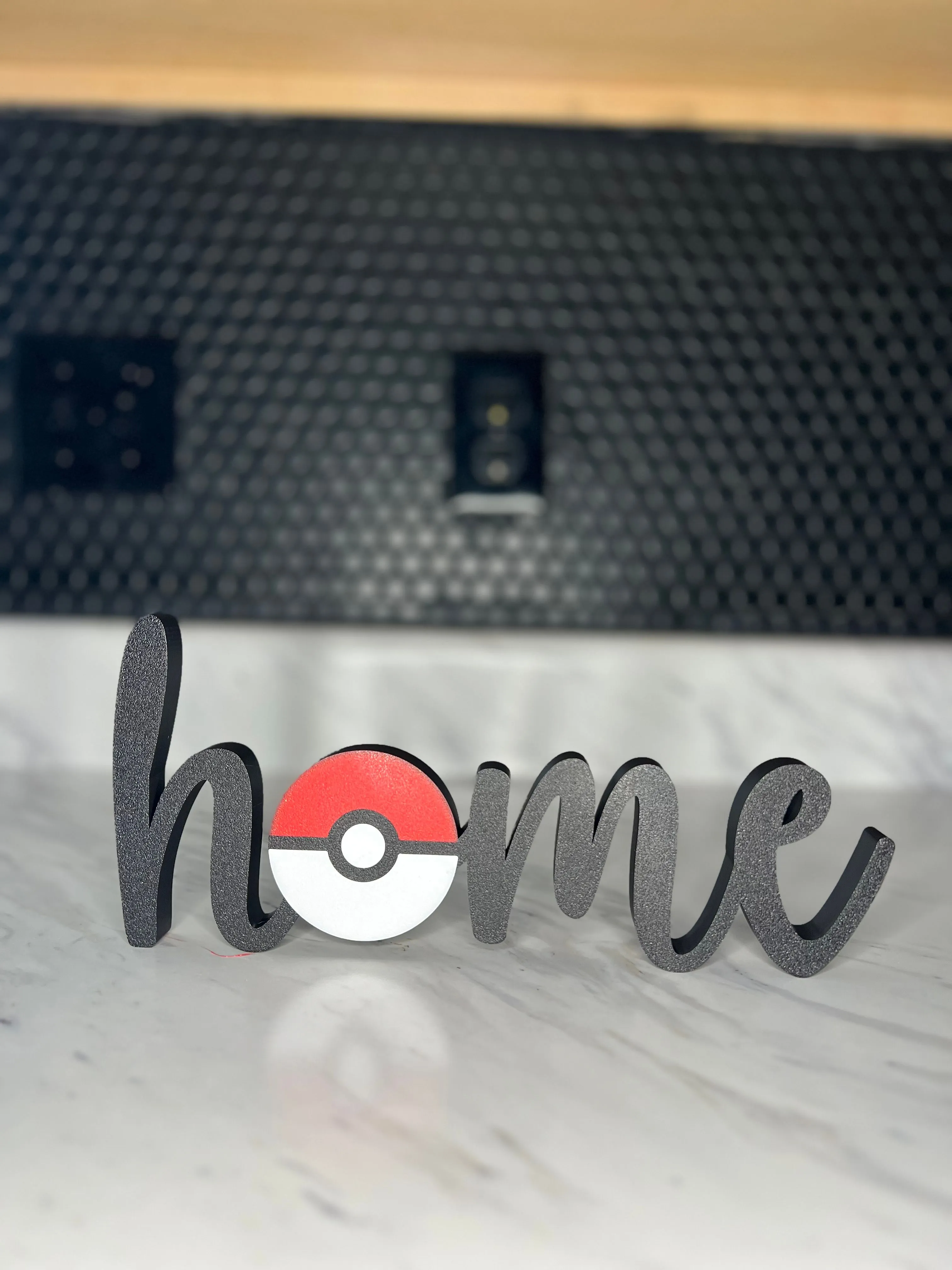 Product image for Pokeman Pokeball Home Sign