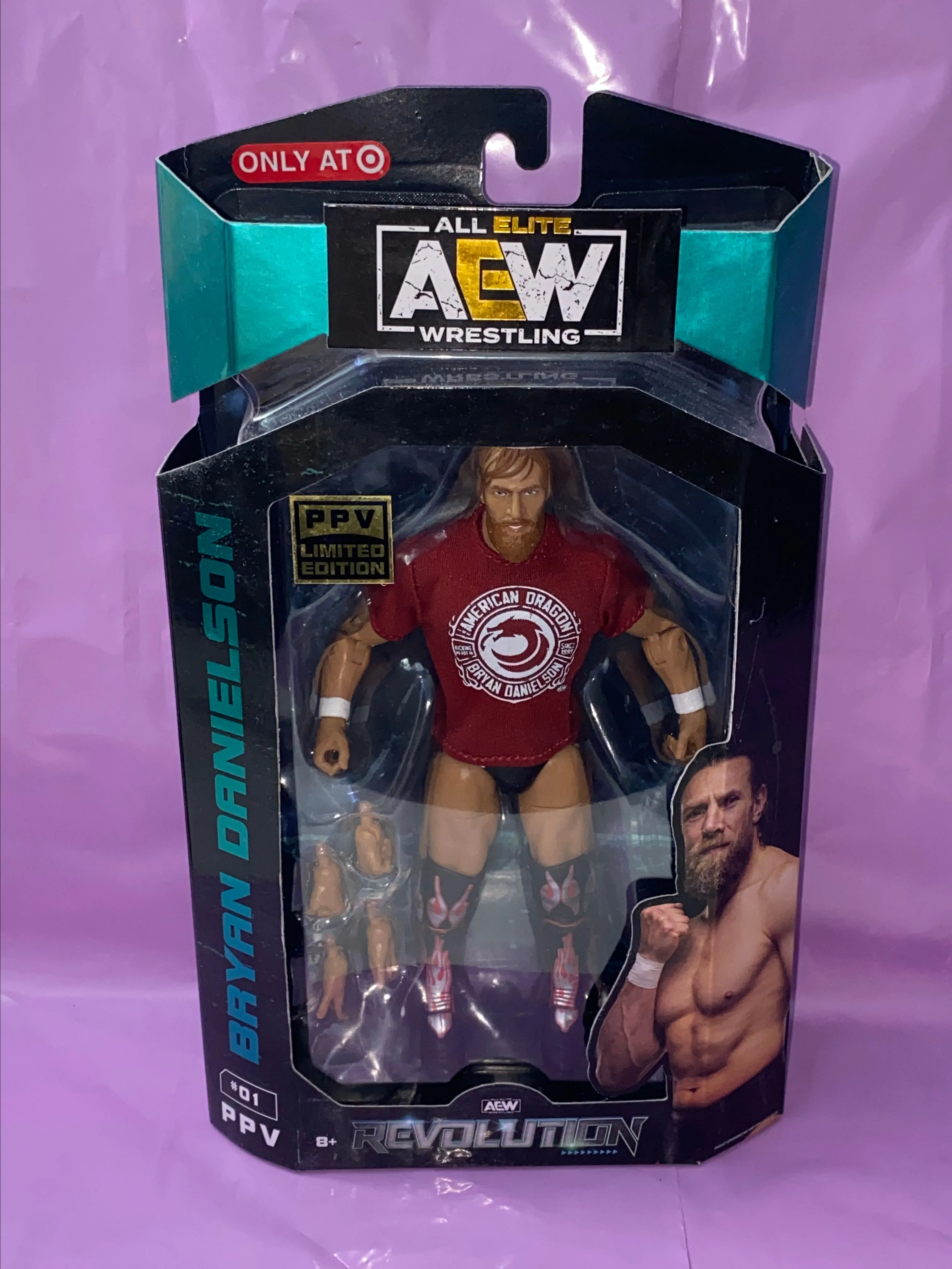 Product image for AEW Bryan Danielson Unrivaled Figure Jazwares Exclusive