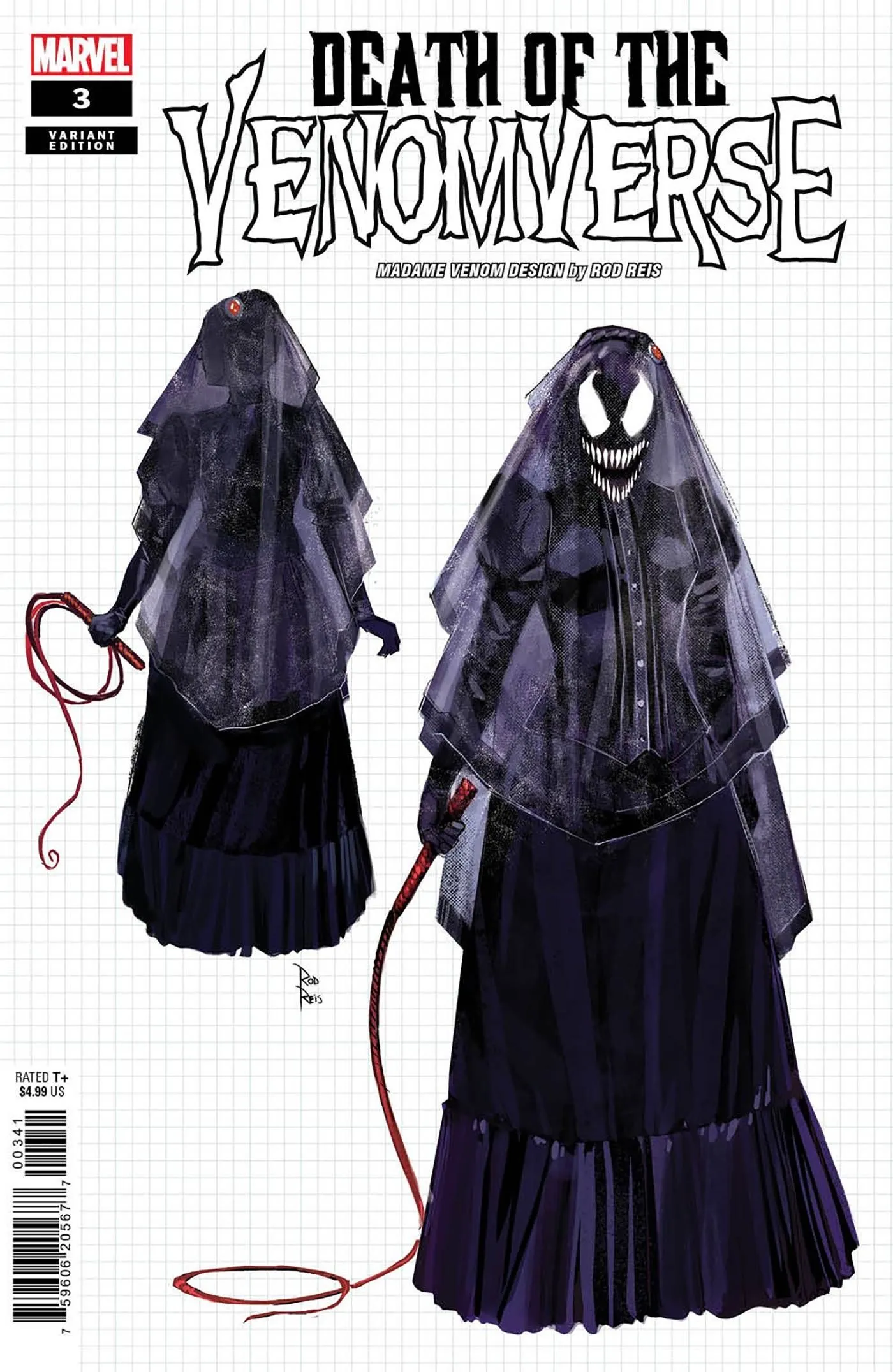 Product image for DEATH OF VENOMVERSE #3 MADAME VENOM DESIGN VARIANT