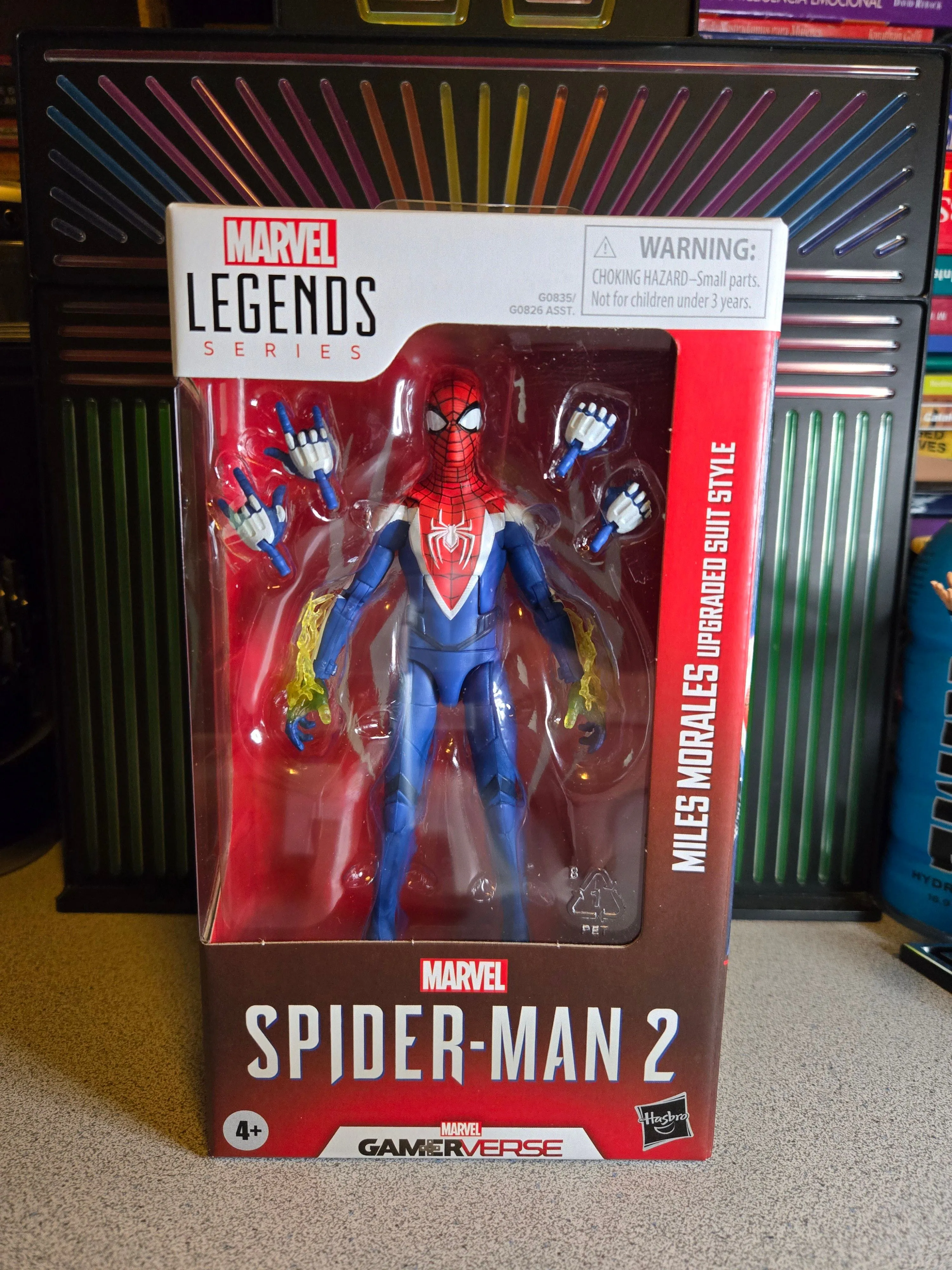 Product image for Marvel Legends Gamerverse Miles Morales (Upgraded Suit Style)
