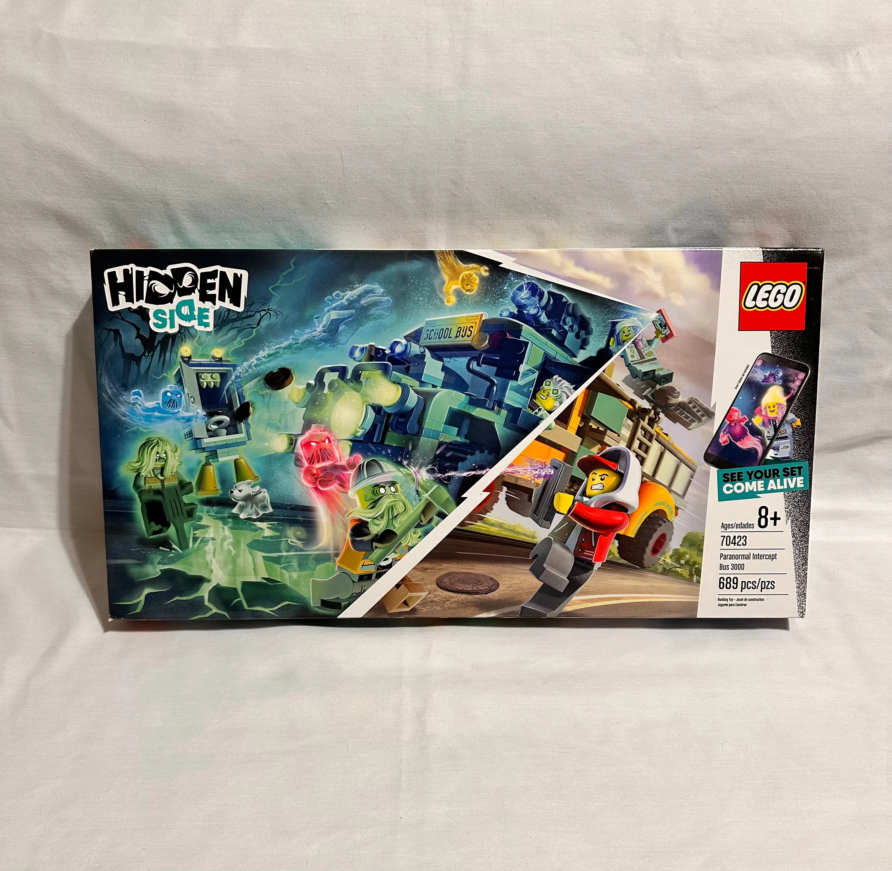 Product image for Lego 70423 Hidden Side Paranormal Intercept Bus 3000